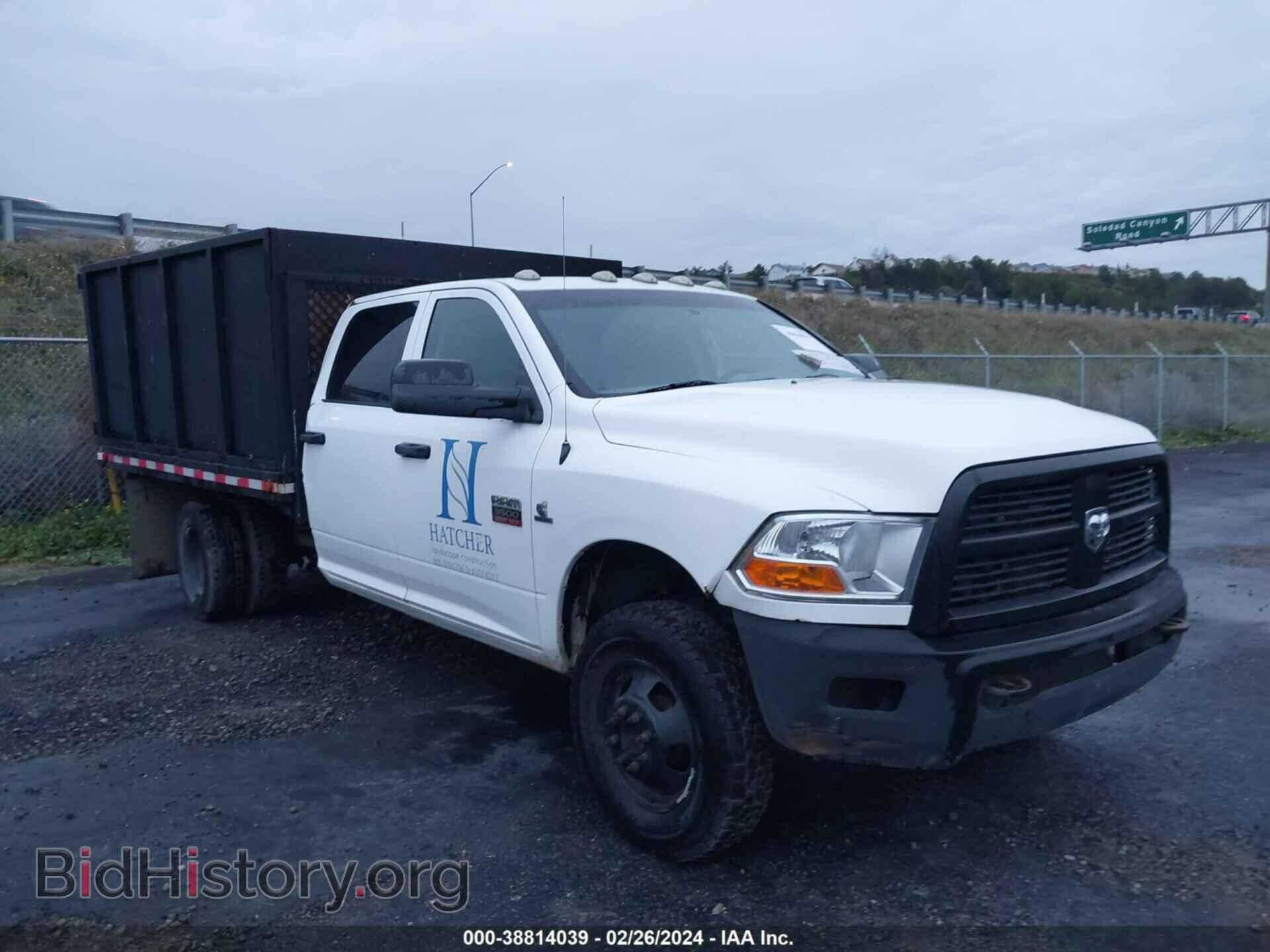 2012 RAM 3500 CHASSIS - VIN: 3C7WDTCL0CG143930 - Фото 2