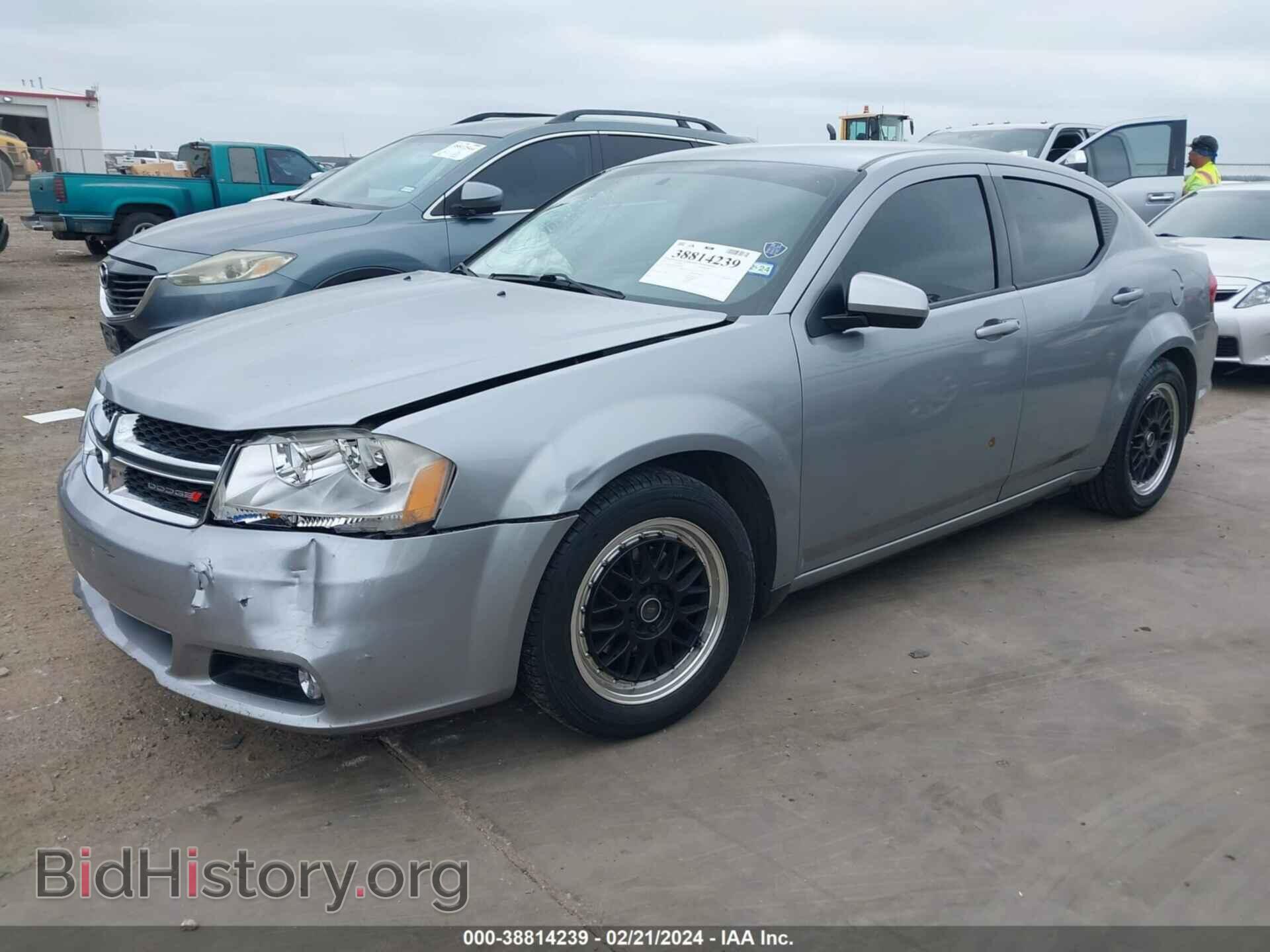2013 DODGE AVENGER - VIN: 1C3CDZCB2DN625449 - Фото 2