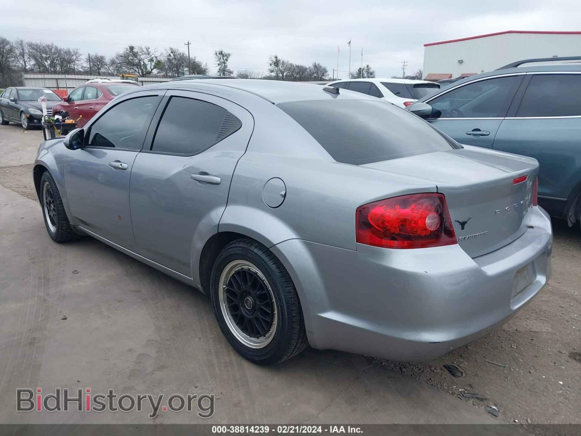 2013 DODGE AVENGER - VIN: 1C3CDZCB2DN625449 - Фото 3