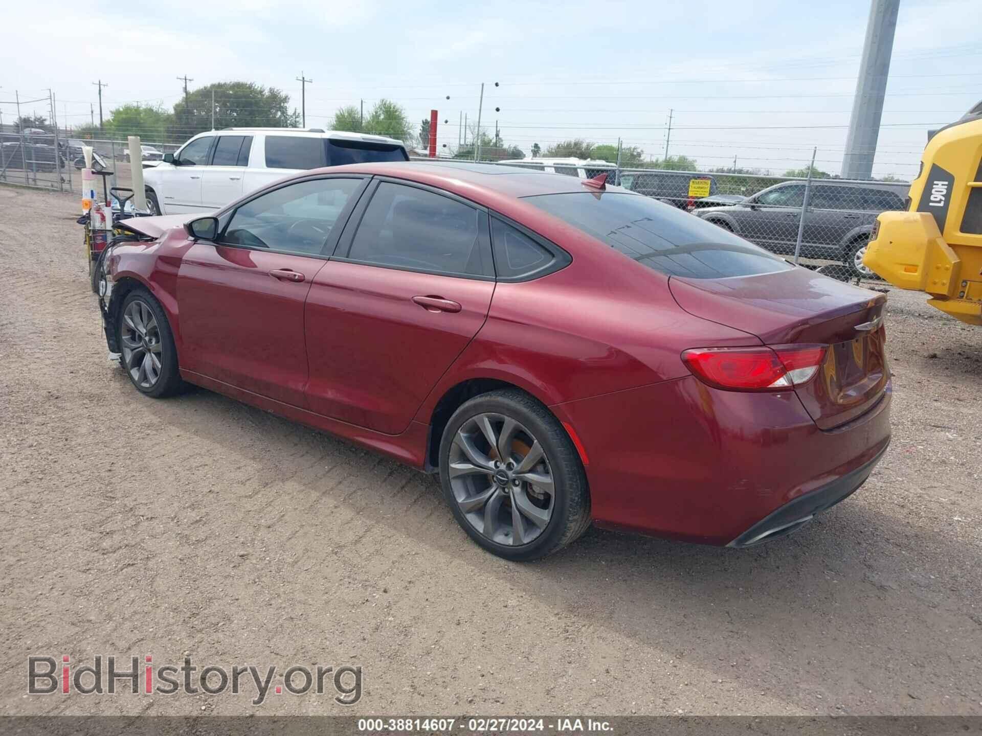 2015 CHRYSLER 200 - VIN: 1C3CCCBB1FN537254 - Фото 3