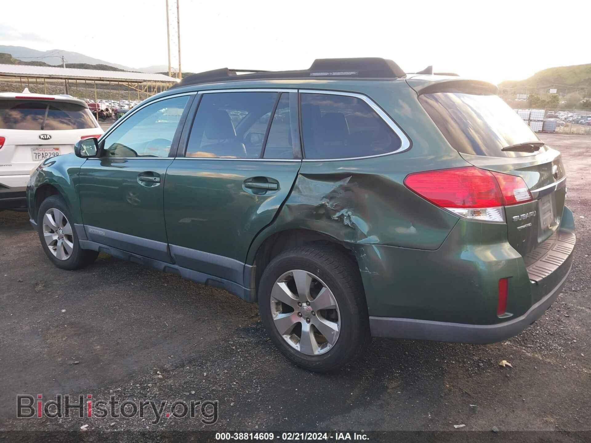 2011 SUBARU OUTBACK - VIN: 4S4BRDKC0B2373653 - Фото 3