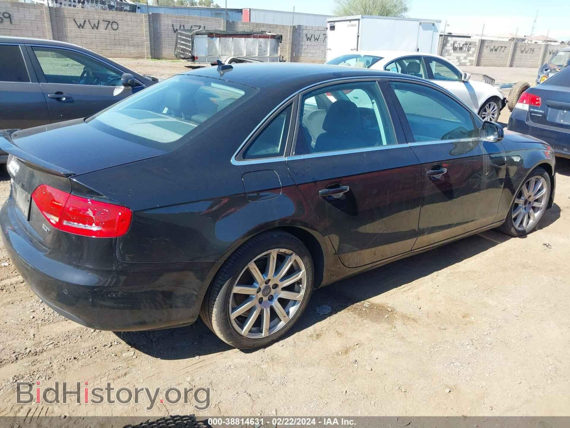 2011 AUDI A4 - VIN: WAUEFAFL4BN000582 - Фото 4