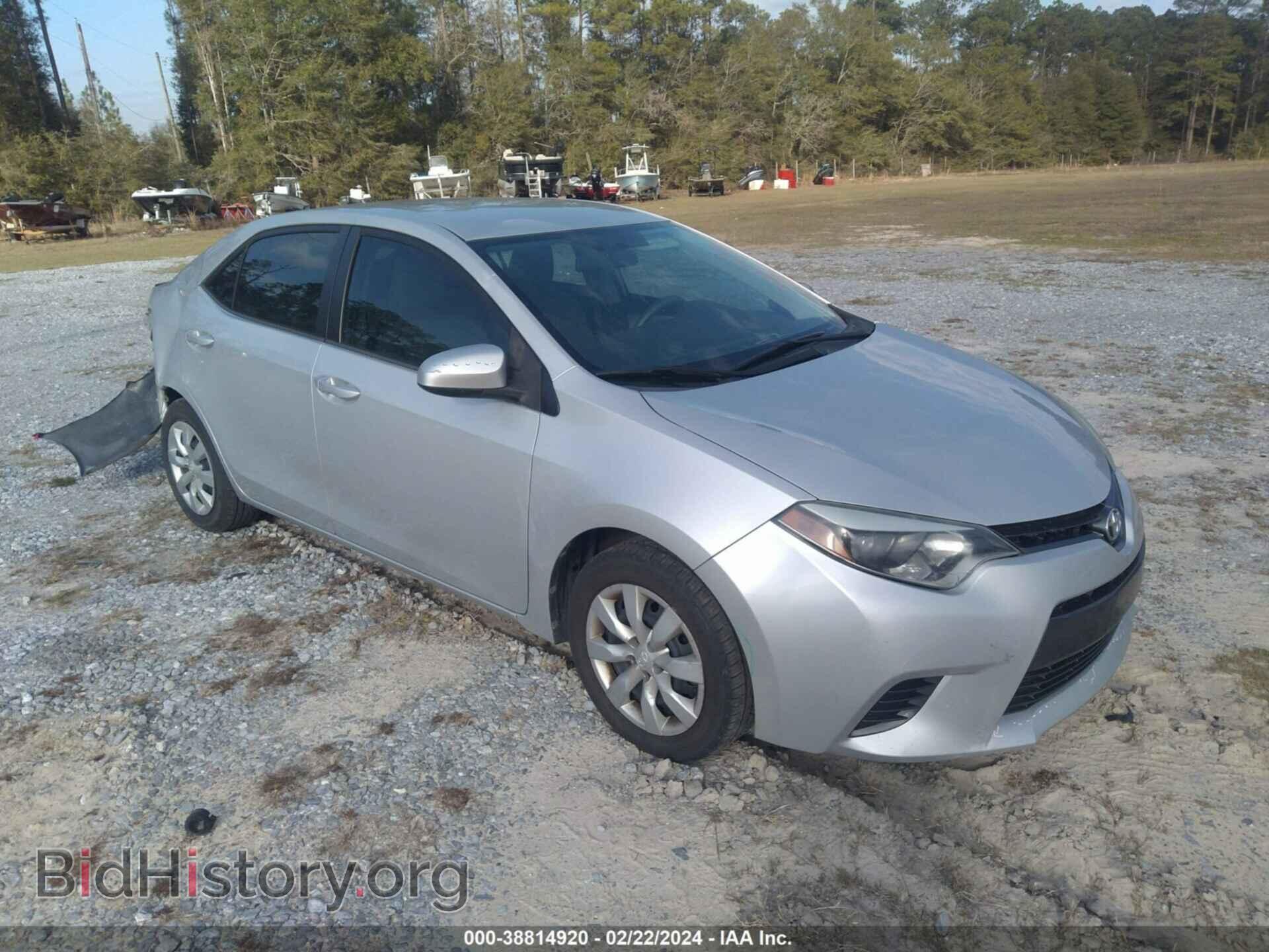 Фотография 2T1BURHE1FC288076 - TOYOTA COROLLA 2015