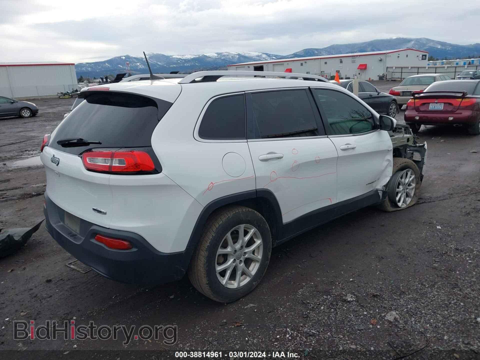 2016 JEEP CHEROKEE - VIN: 1C4PJLCB8GW201520 - Фото 4