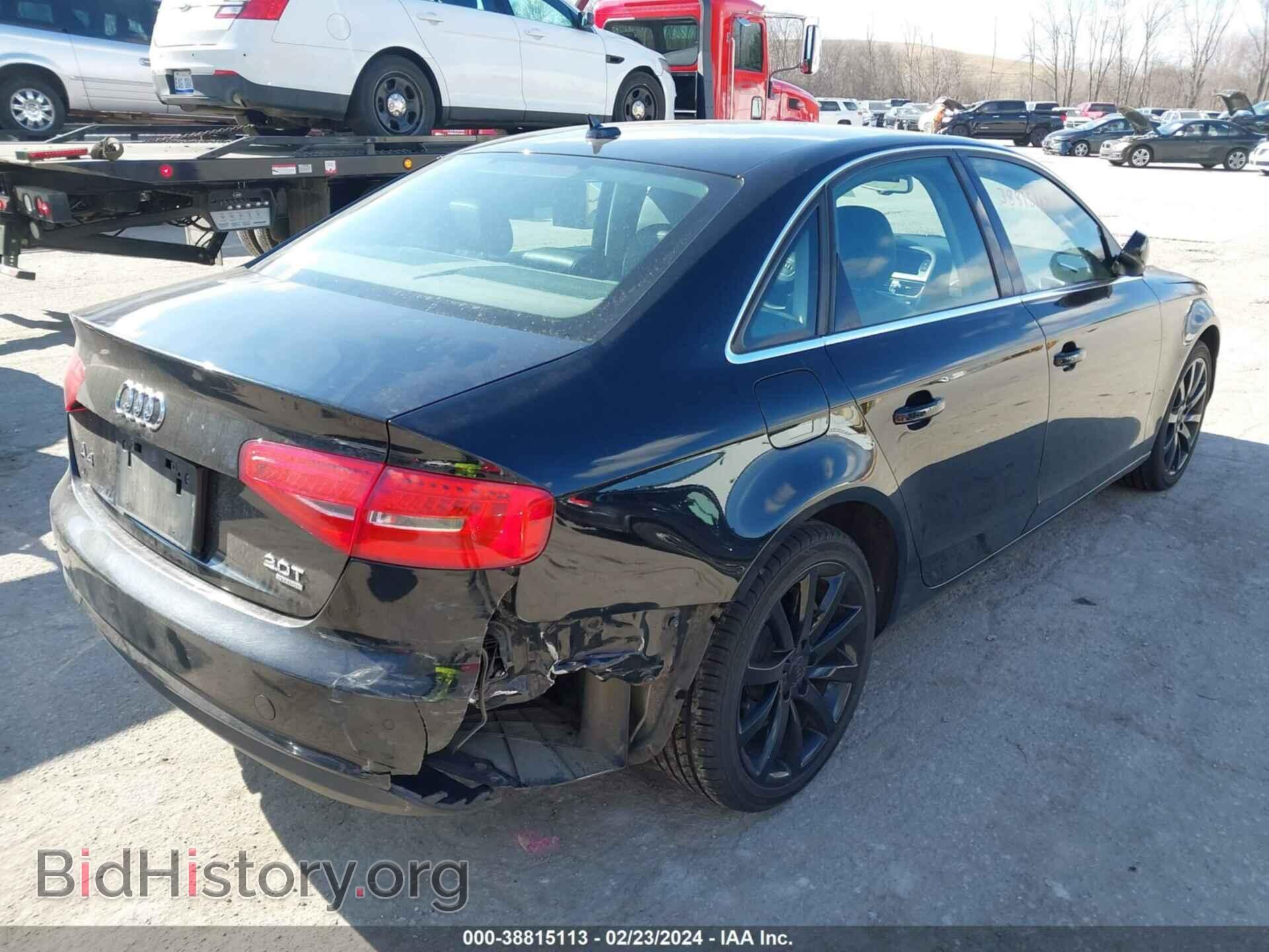 2013 AUDI A4 - VIN: WAUFFAFL7DN019862 - Фото 4