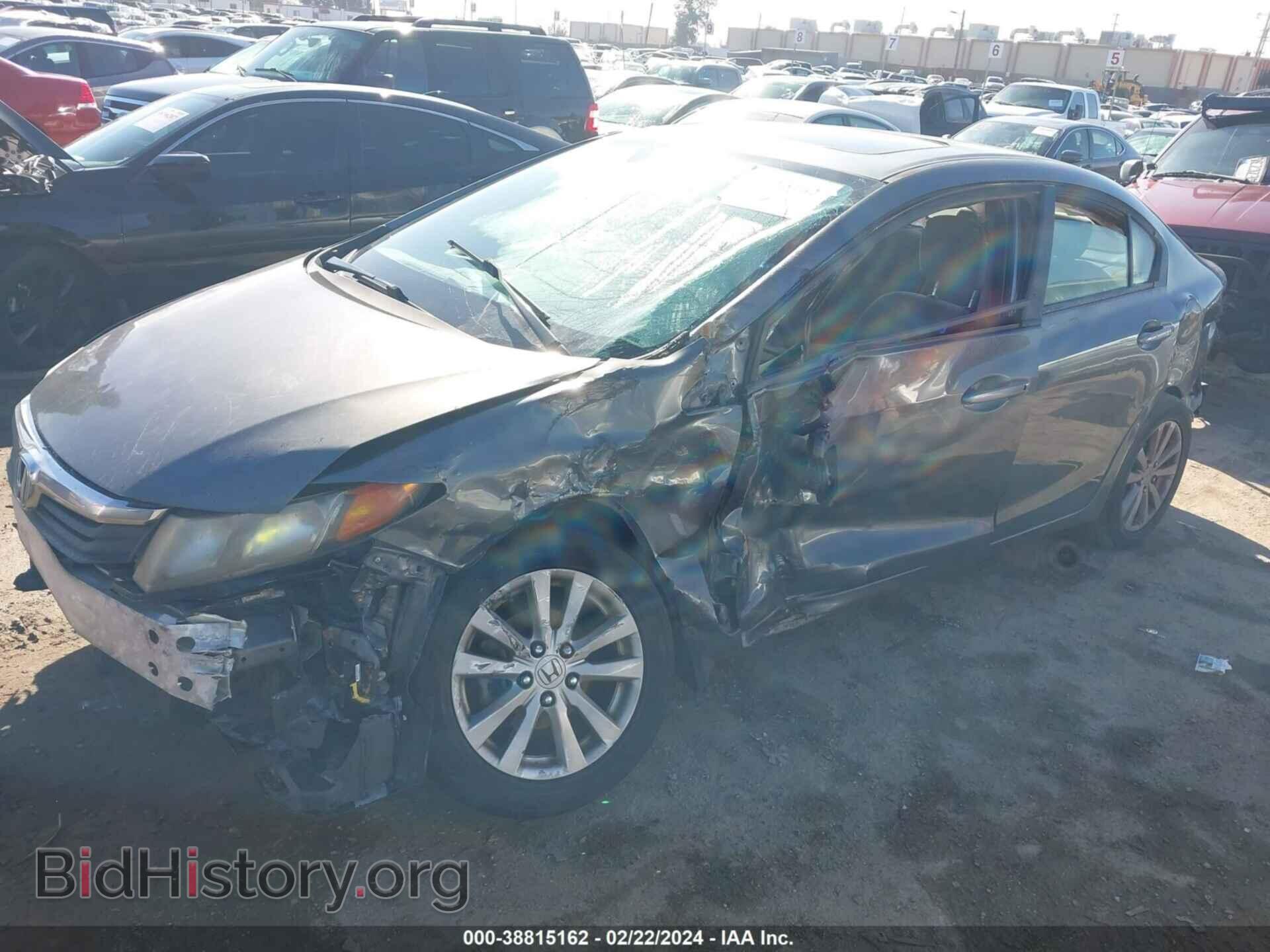 2012 HONDA CIVIC - VIN: 19XFB2F87CE382472 - Photo 2