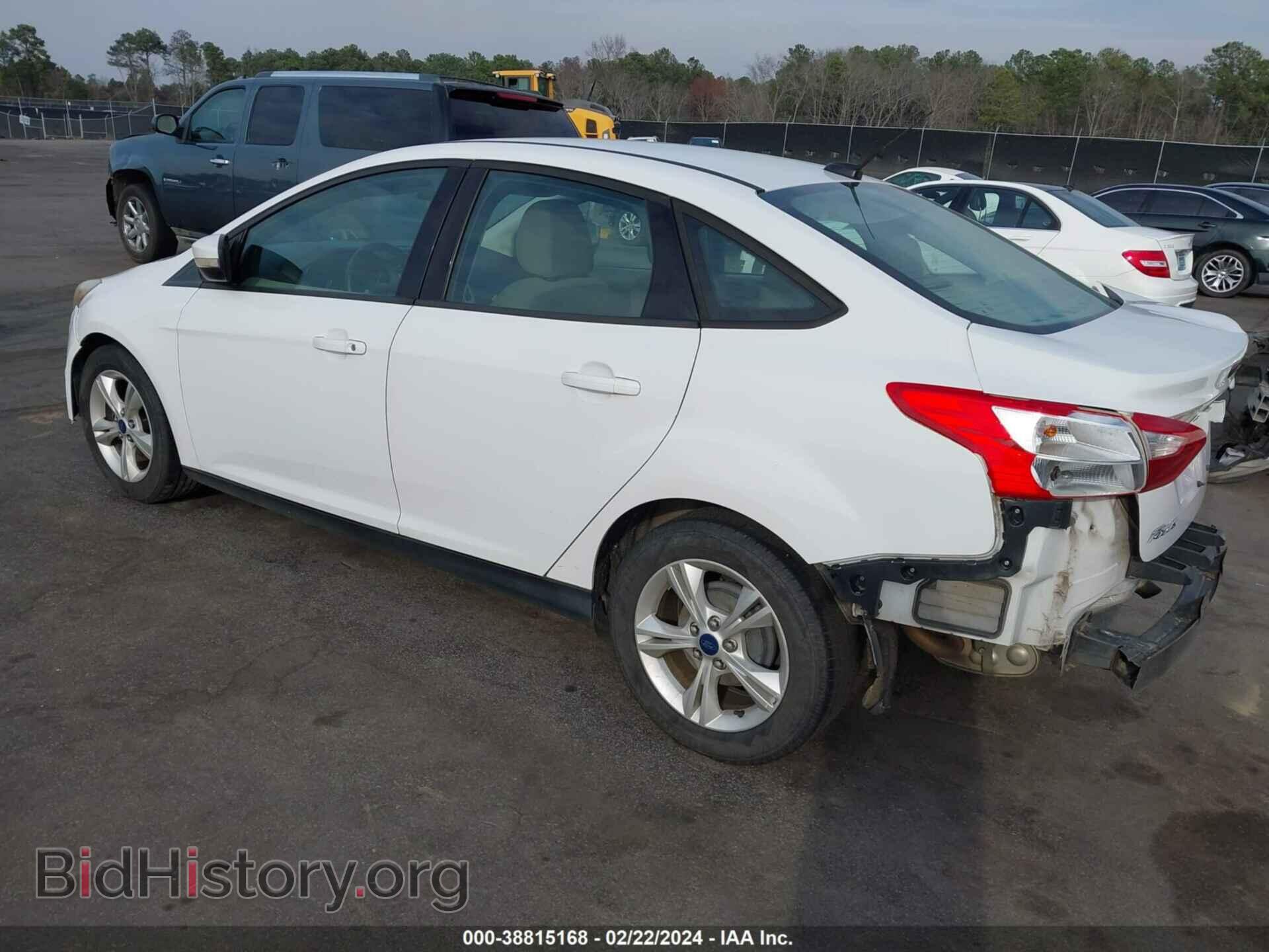 2014 FORD FOCUS - VIN: 1FADP3F29EL436624 - Фото 3