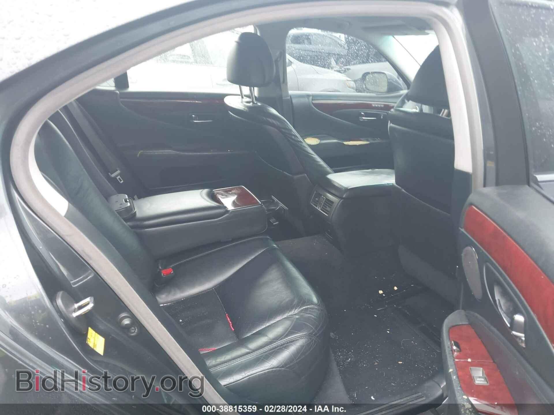 2010 LEXUS LS 460 - VIN: JTHCL5EF0A5004843 - Фото 8