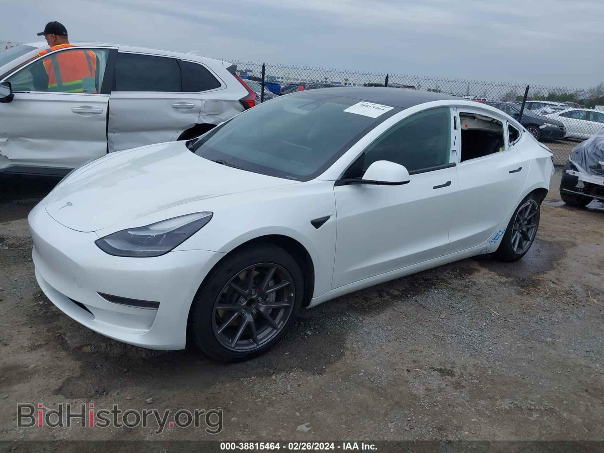 2021 TESLA MODEL 3 - VIN: 5YJ3E1EA5MF052687 - Фото 2