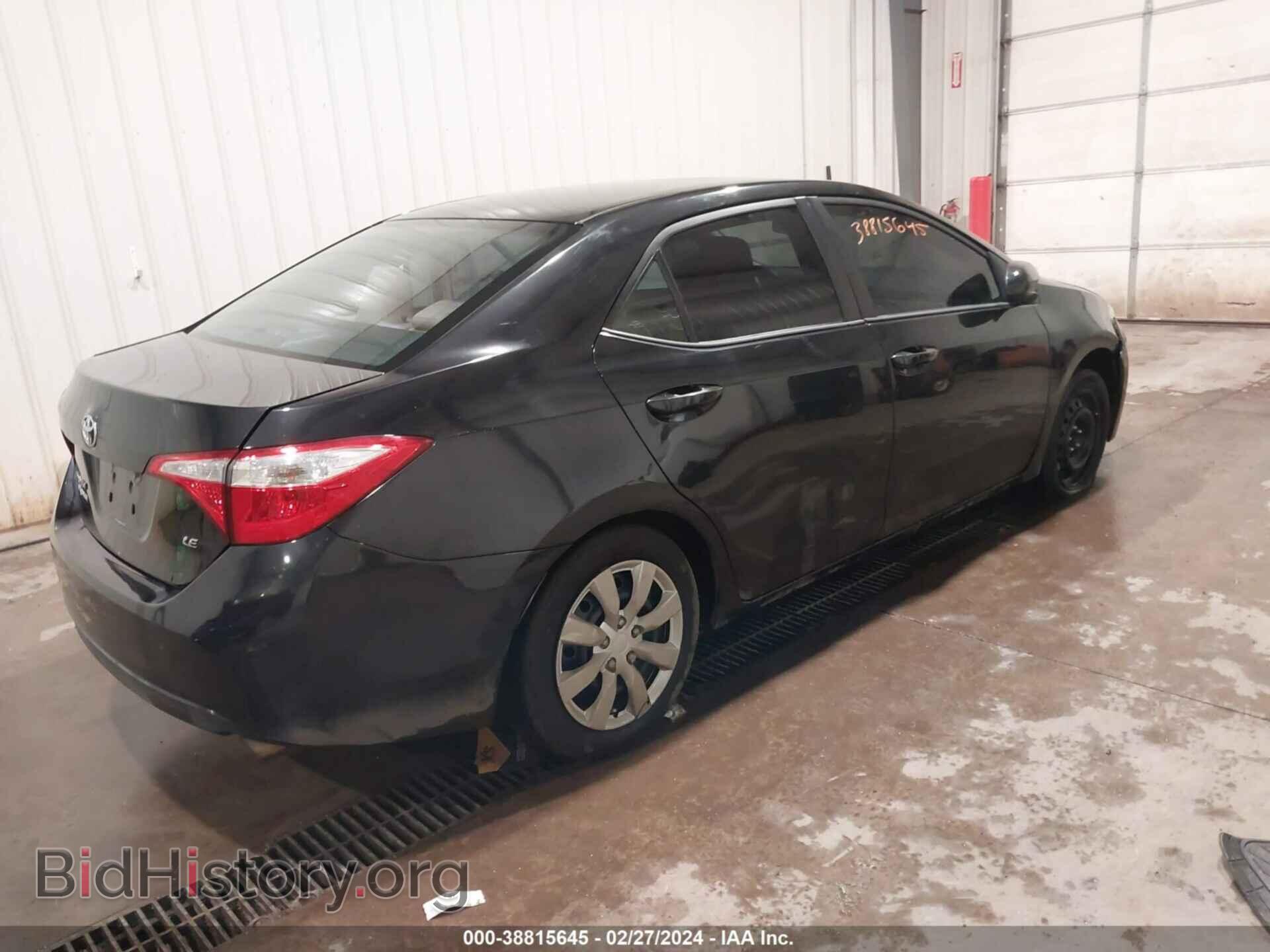 2015 TOYOTA COROLLA - VIN: 2T1BURHEXFC352180 - Фото 4