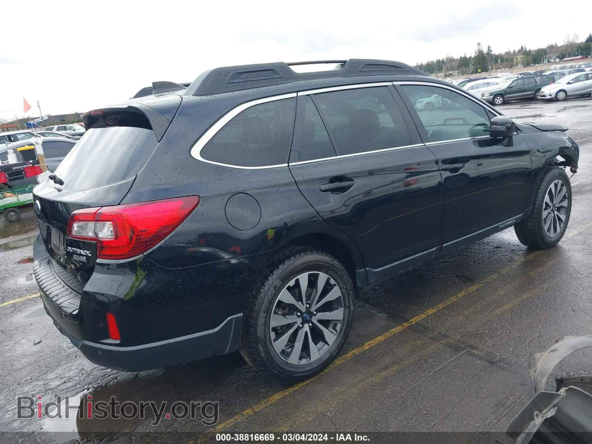 2017 SUBARU OUTBACK - VIN: 4S4BSANC5H3385511 - Фото 4