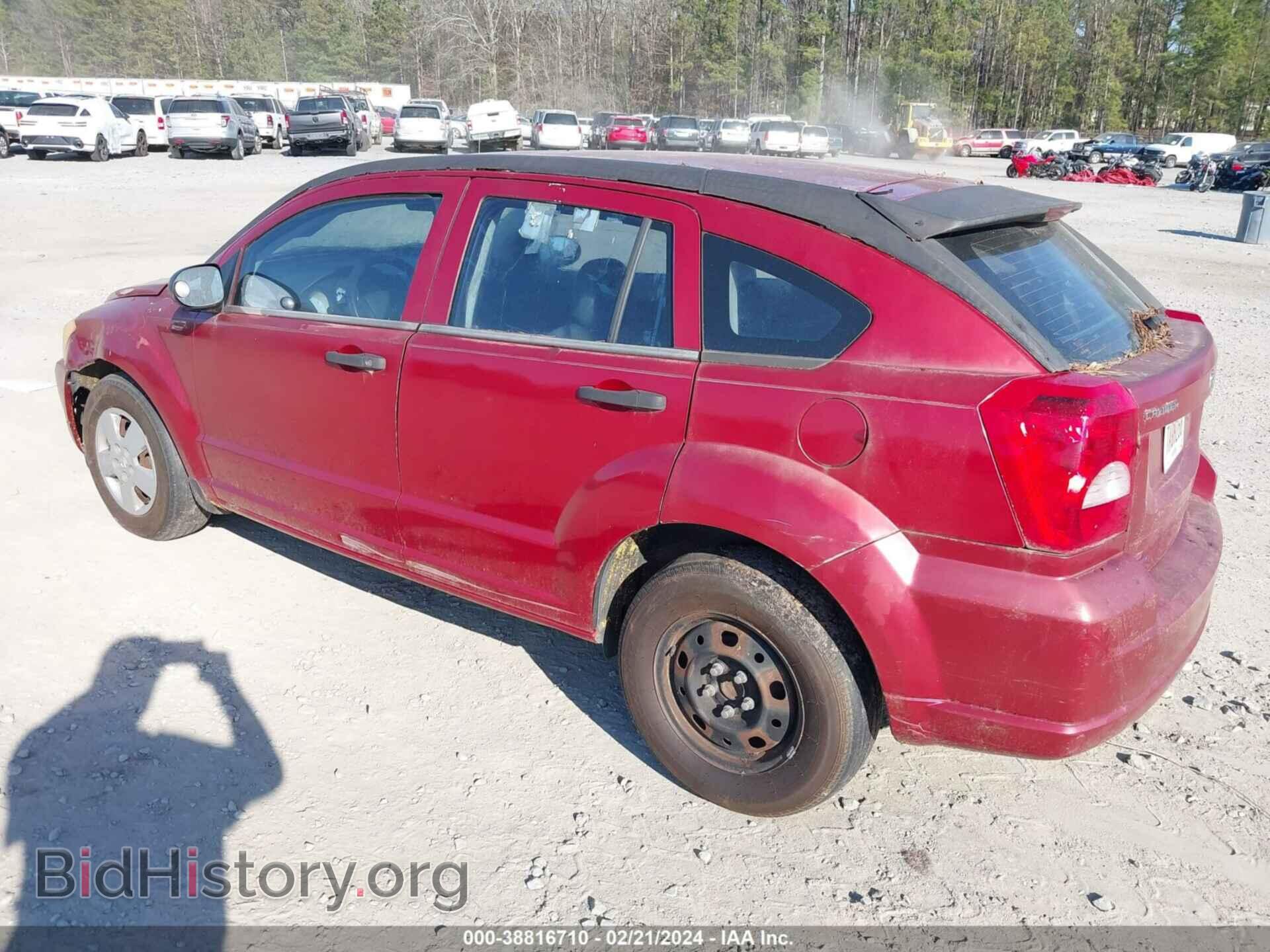 2007 DODGE CALIBER - VIN: 1B3HB28B47D128390 - Фото 3