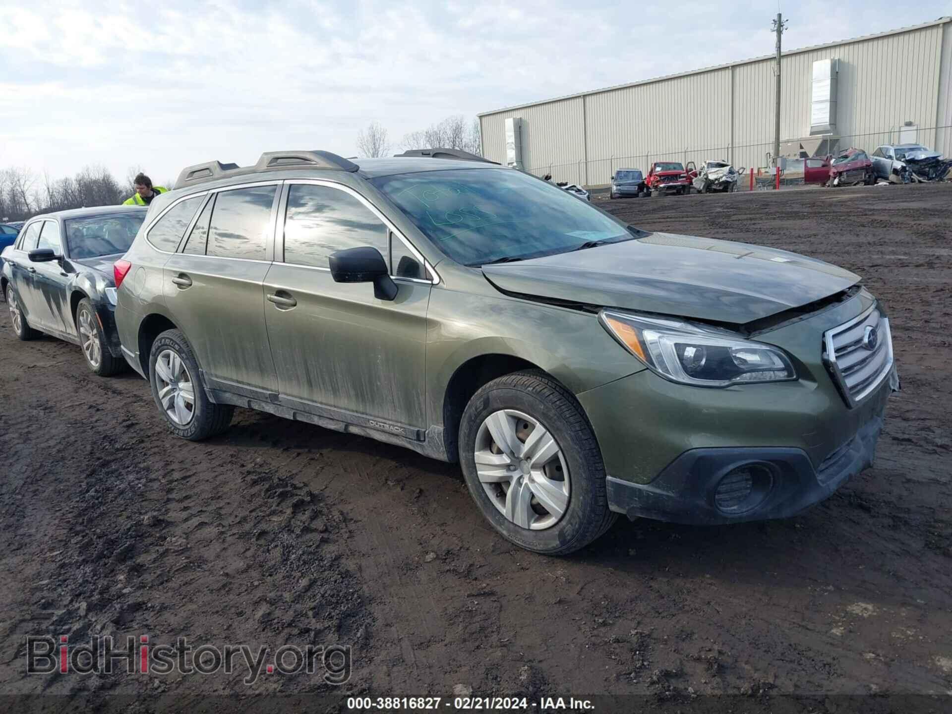 Фотография 4S4BSBAC0G3355195 - SUBARU OUTBACK 2016
