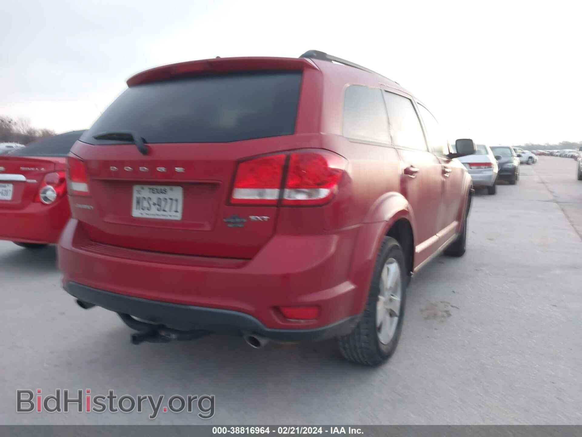 2012 DODGE JOURNEY - VIN: 3C4PDCBGXCT218632 - Фото 4