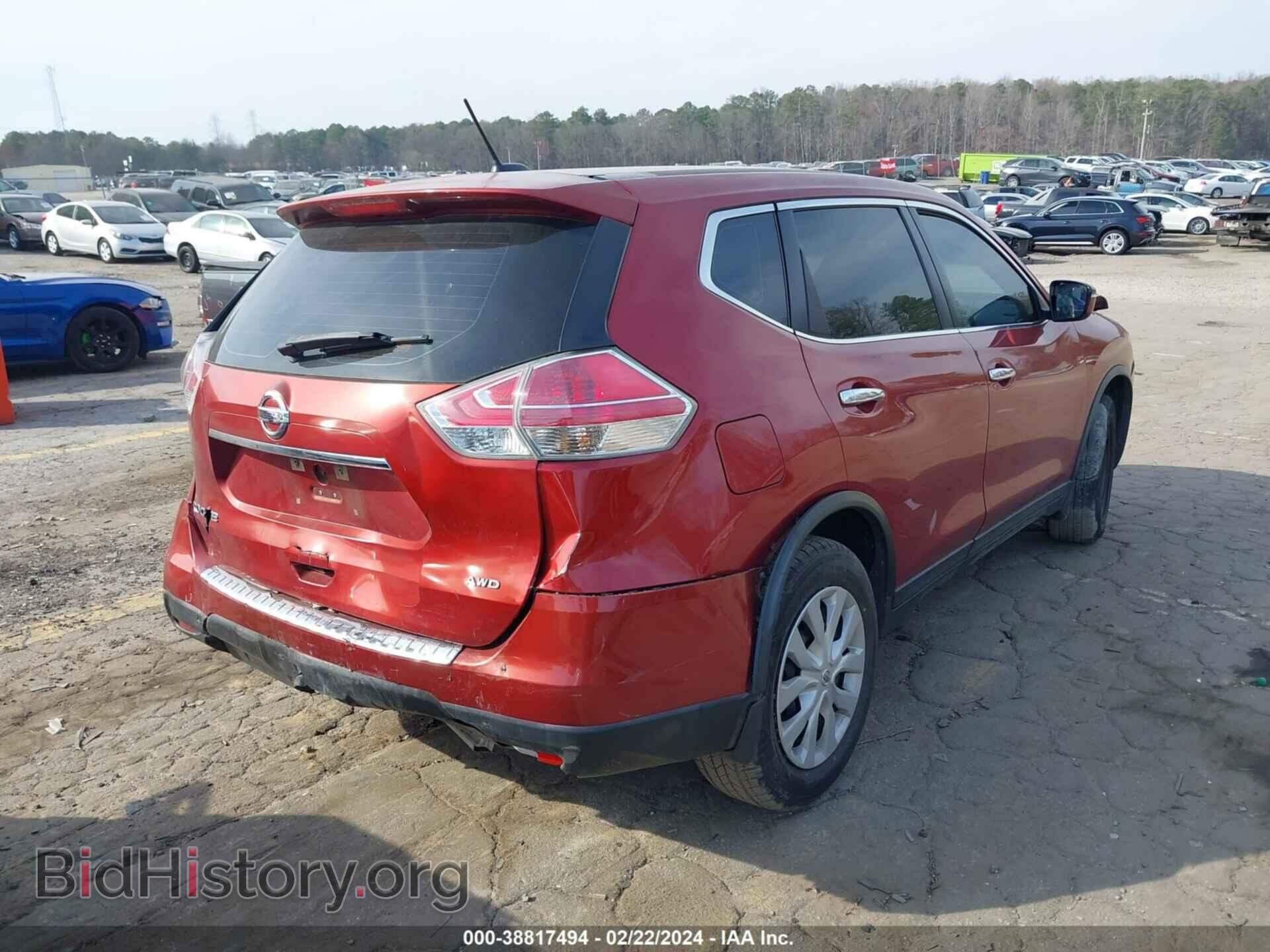 2015 NISSAN ROGUE - VIN: KNMAT2MV6FP581775 - Фото 4