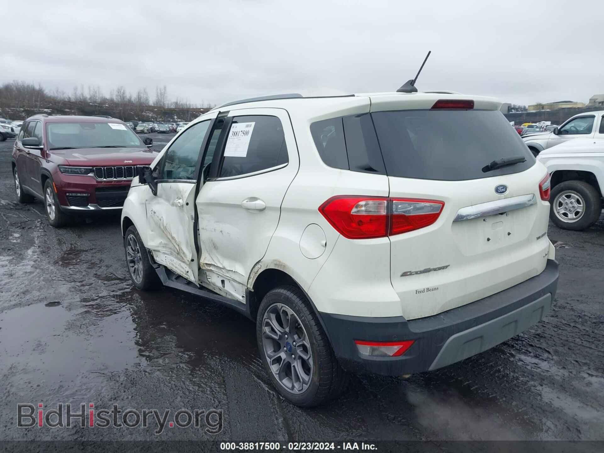 2020 FORD ECOSPORT - VIN: MAJ6S3KL0LC334051 - Фото 3