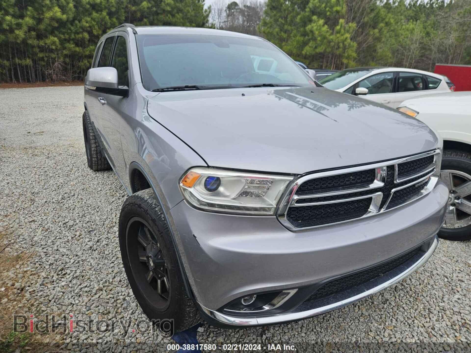 Photo 1C4RDHDG5GC424073 - DODGE DURANGO 2016