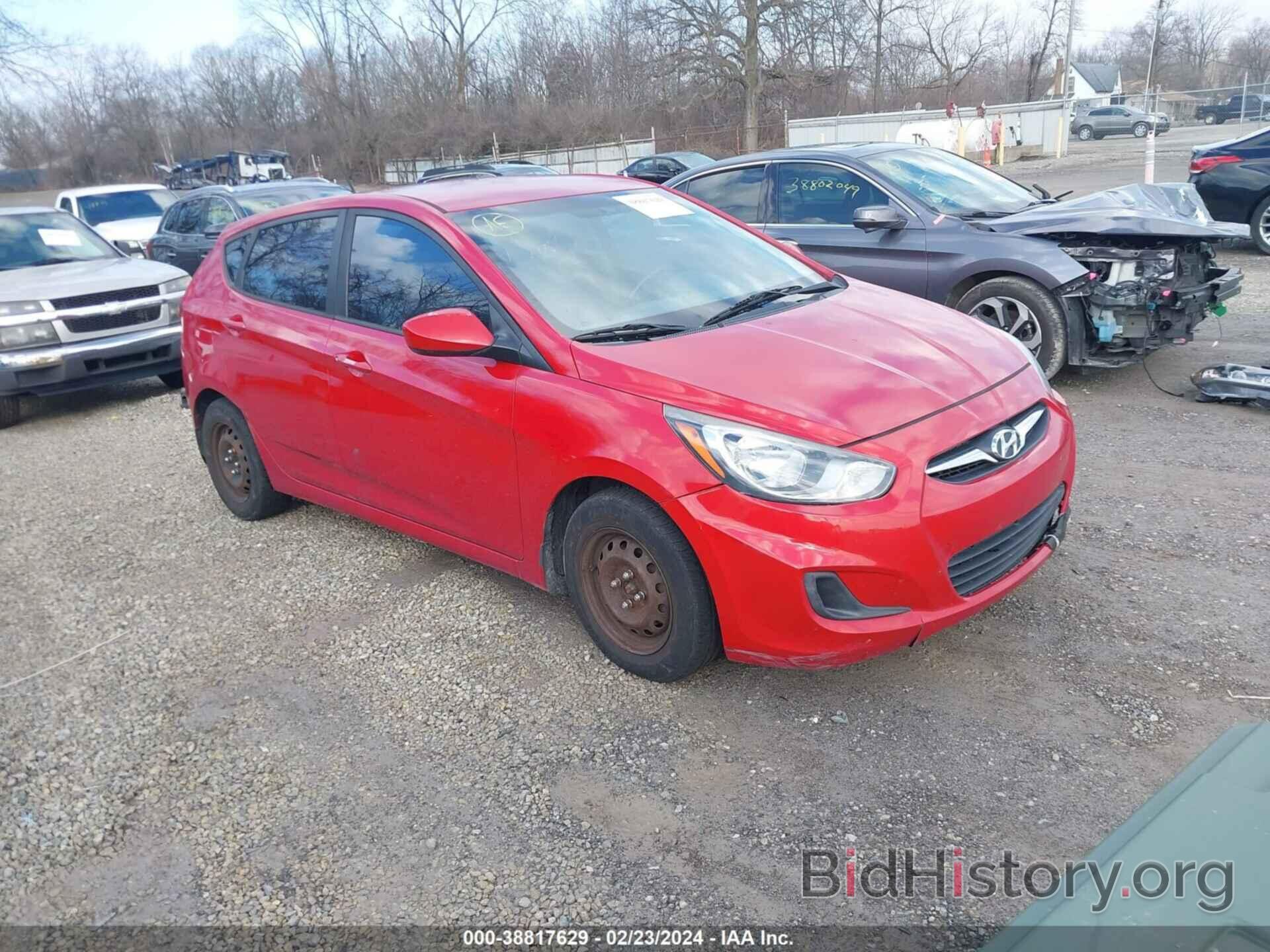 Photo KMHCT5AE9DU078718 - HYUNDAI ACCENT 2013