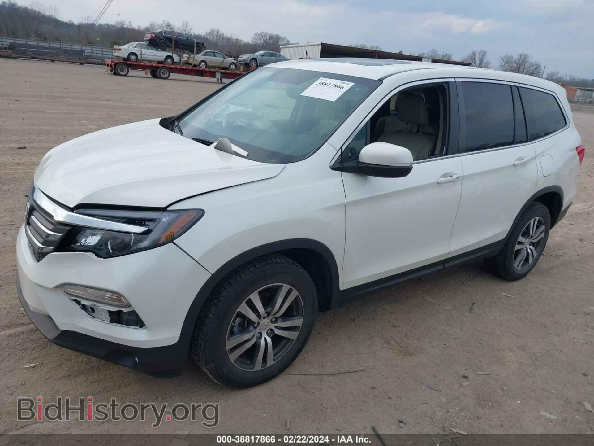 2016 HONDA PILOT - VIN: 5FNYF6H89GB027076 - Фото 2