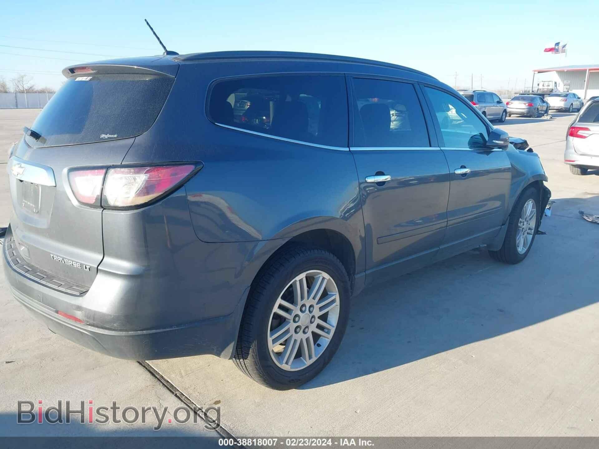 2014 CHEVROLET TRAVERSE - VIN: 1GNKRGKD4EJ318431 - Фото 4