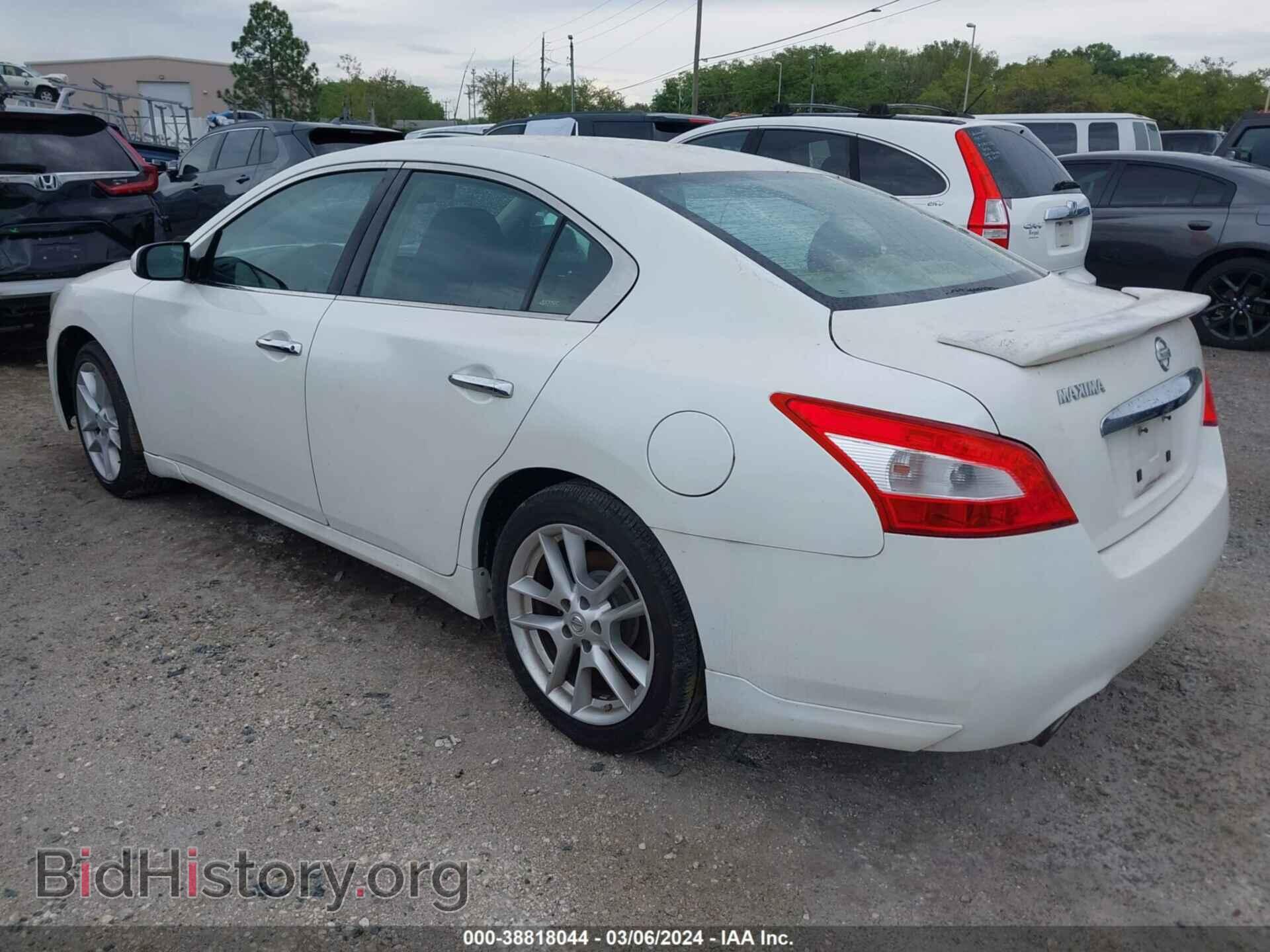 2011 NISSAN MAXIMA - VIN: 1N4AA5AP9BC828758 - Фото 3