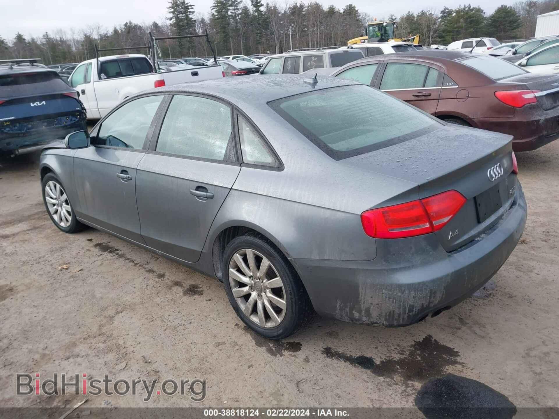 2012 AUDI A4 - VIN: WAUDFAFL4CN014804 - Фото 3