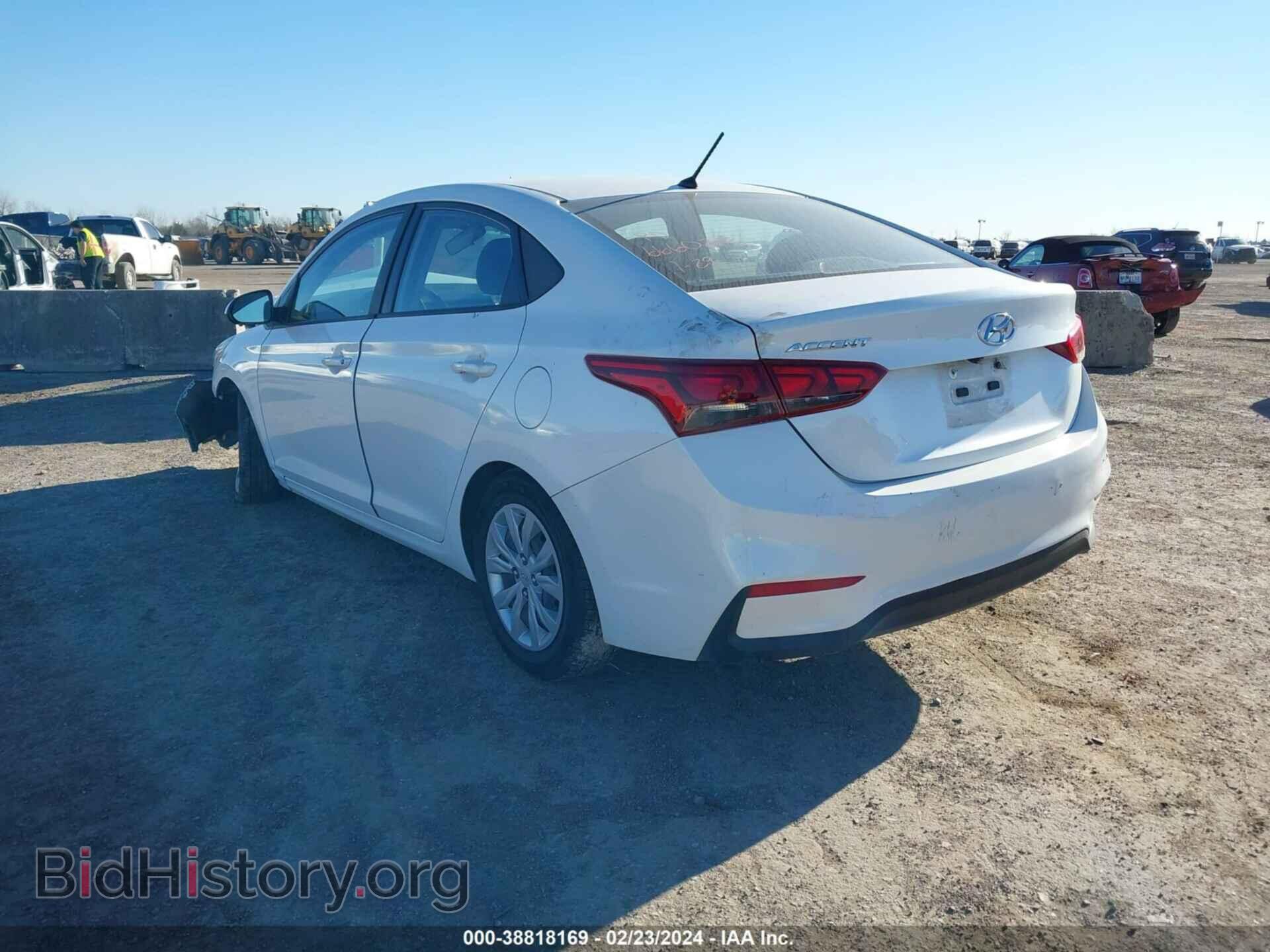 2020 HYUNDAI ACCENT - VIN: 3KPC24A65LE118395 - Фото 3