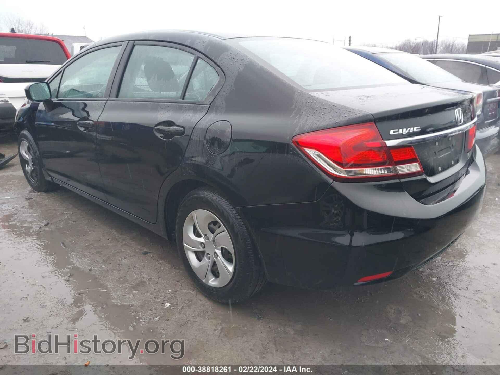 2015 HONDA CIVIC - VIN: 19XFB2F50FE102451 - Фото 3