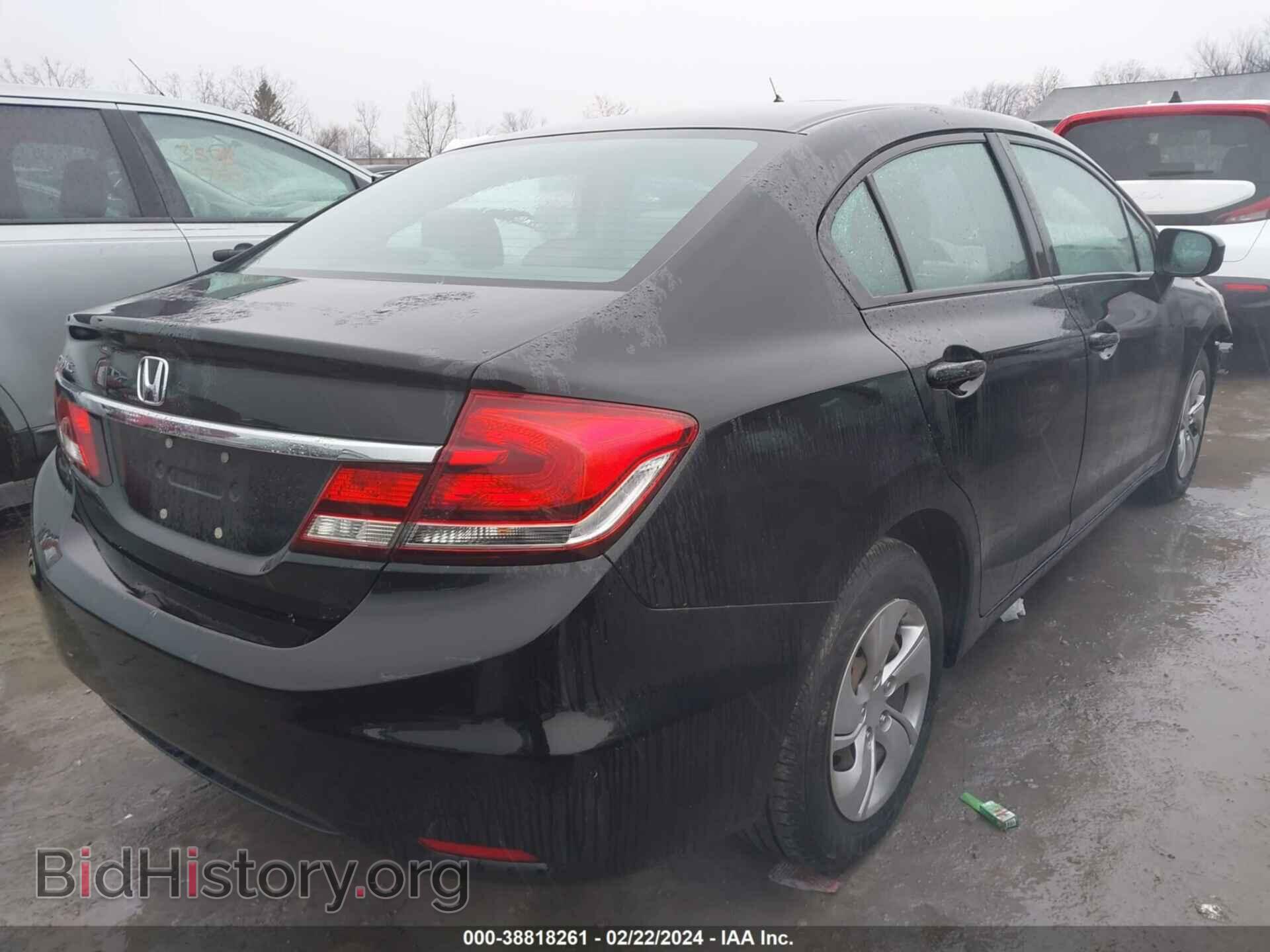 2015 HONDA CIVIC - VIN: 19XFB2F50FE102451 - Фото 4