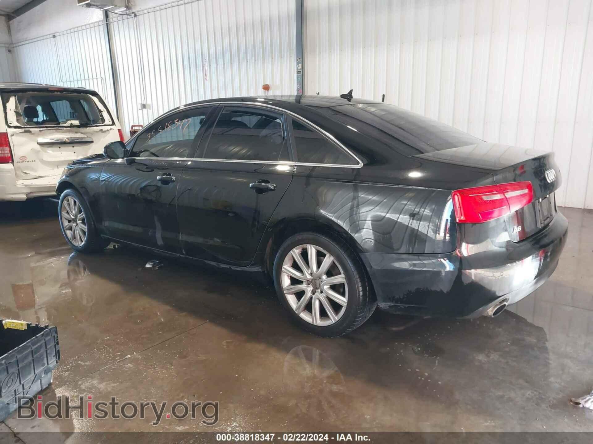 2013 AUDI A6 - VIN: WAUGFAFC7DN027948 - Фото 3