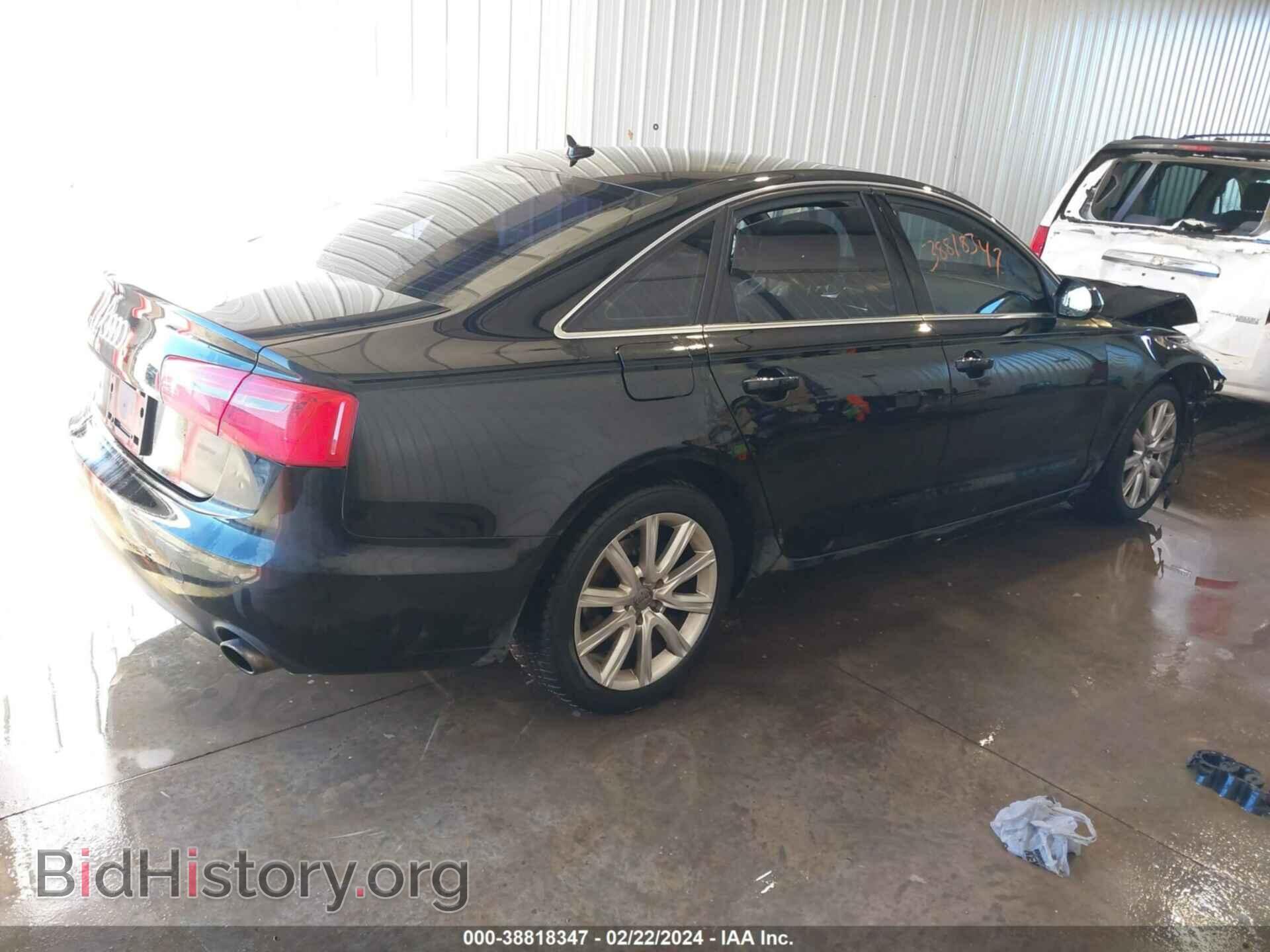 2013 AUDI A6 - VIN: WAUGFAFC7DN027948 - Фото 4