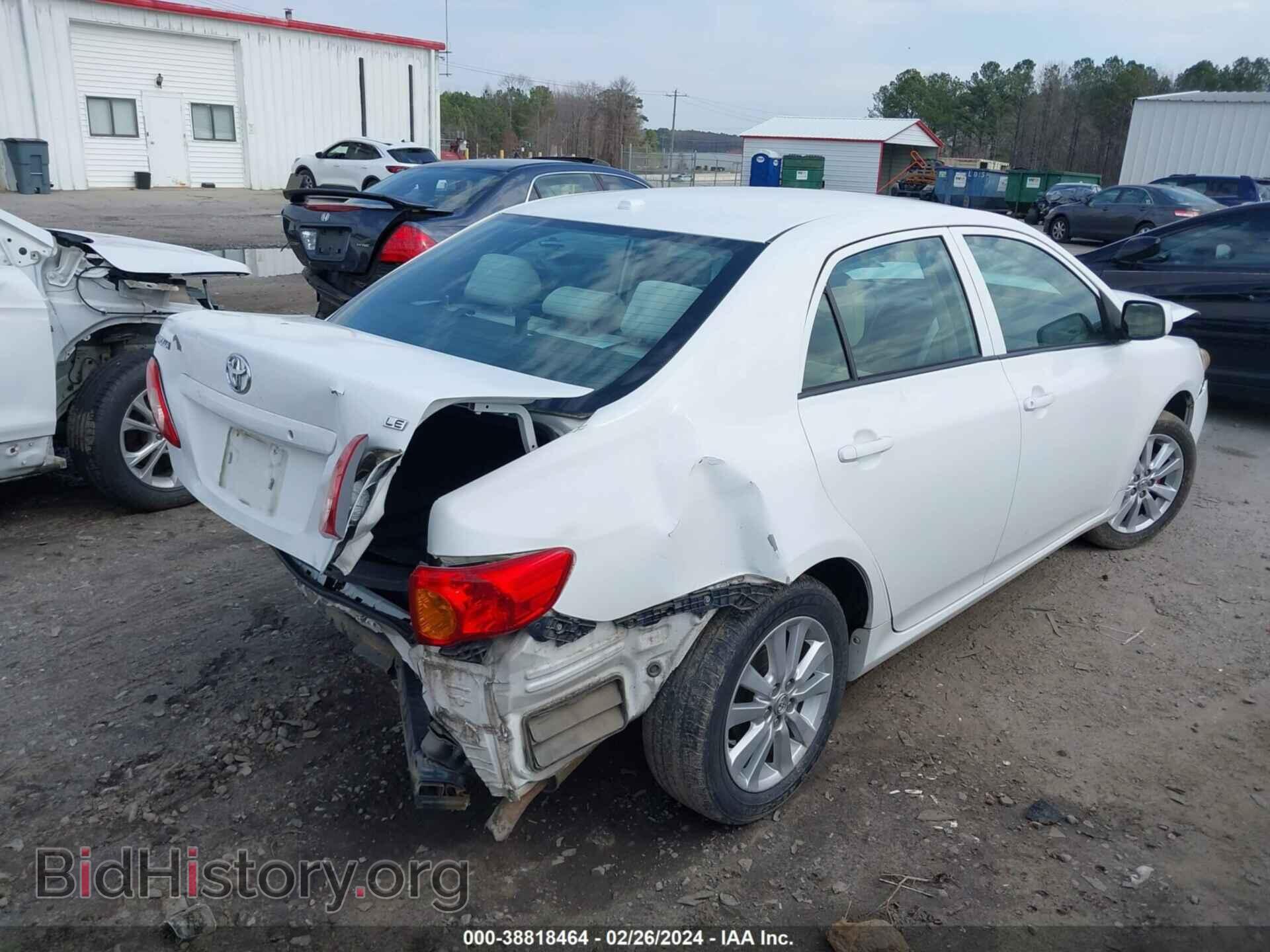 2009 TOYOTA COROLLA - VIN: 2T1BU40E29C048604 - Фото 4
