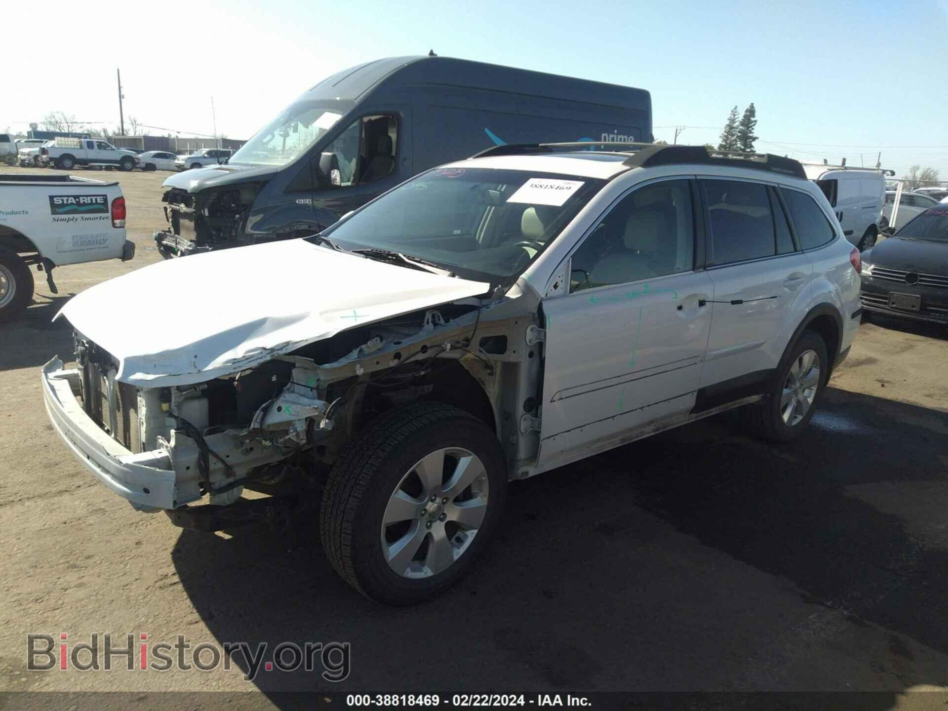 2011 SUBARU OUTBACK - VIN: 4S4BRBKC5B3341022 - Фото 2
