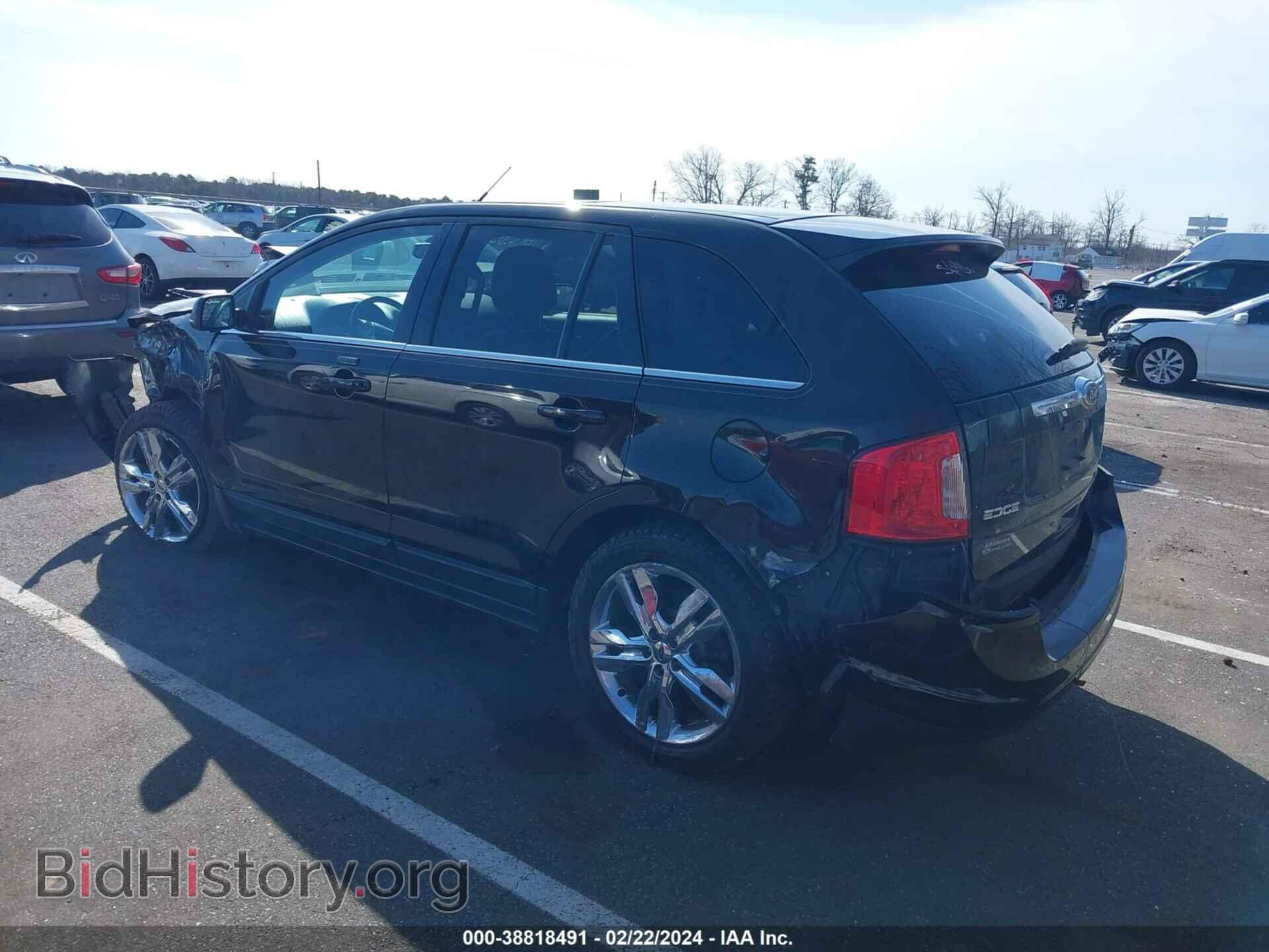 2013 FORD EDGE - VIN: 2FMDK3K98DBC76273 - Фото 3