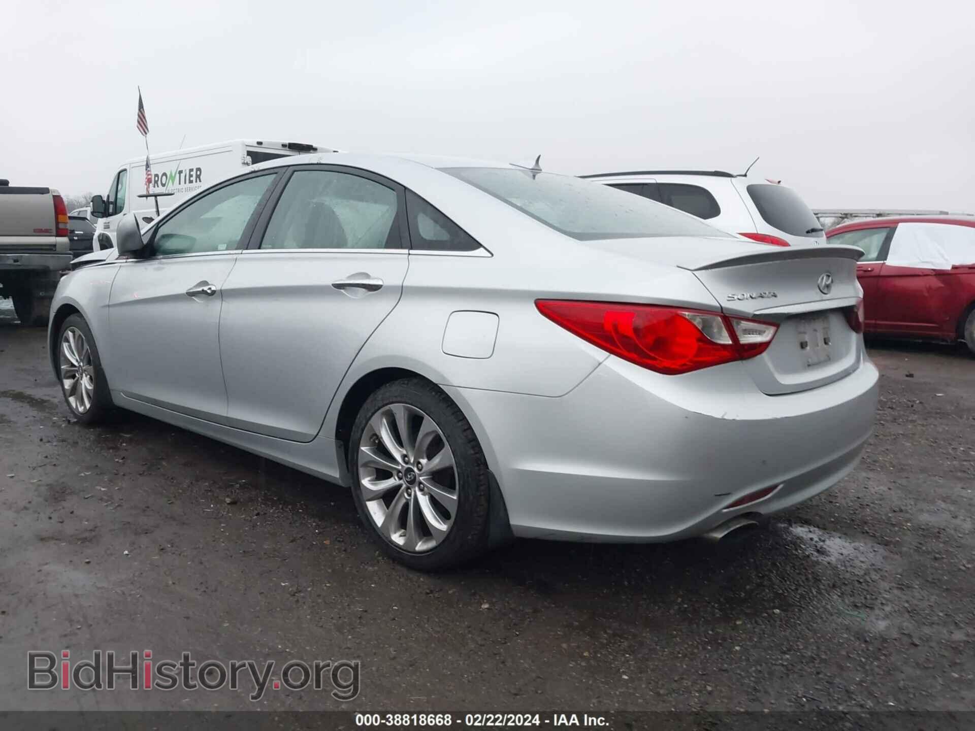 2013 HYUNDAI SONATA - VIN: 5NPEC4ACXDH762760 - Фото 3