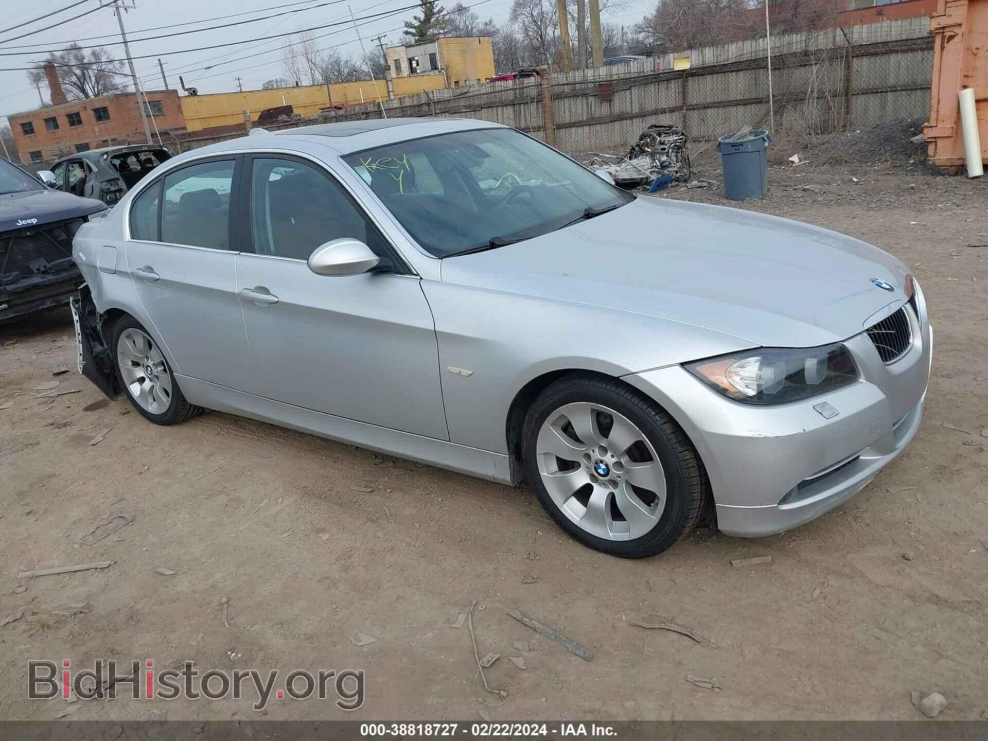 Photo WBAVD53517A009175 - BMW 335XI 2007