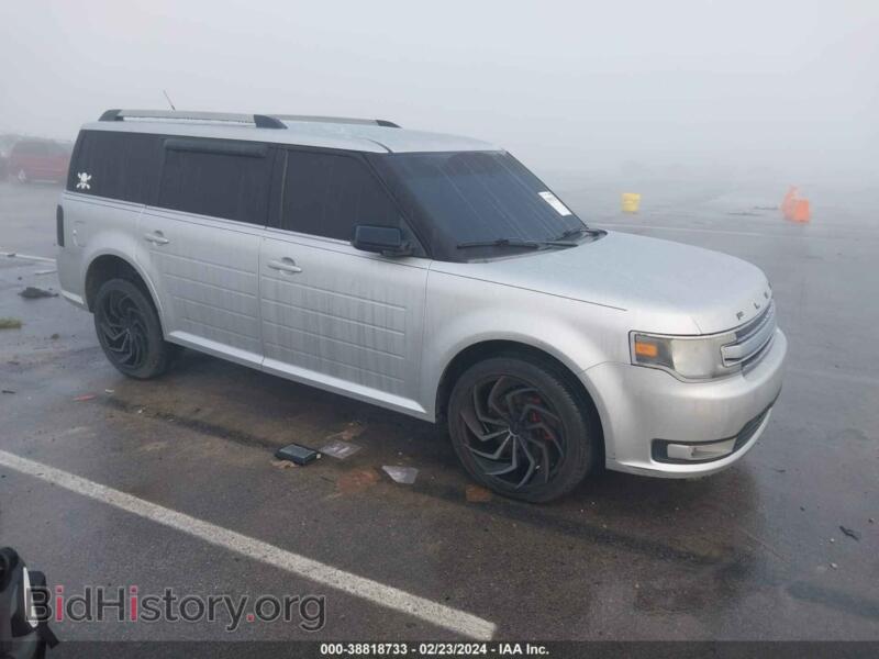 2013 Ford FLEX SEL (VIN 2FMGK5C83DBD01885) — фото 1 из 16, IAAI, повреждение: левый бок