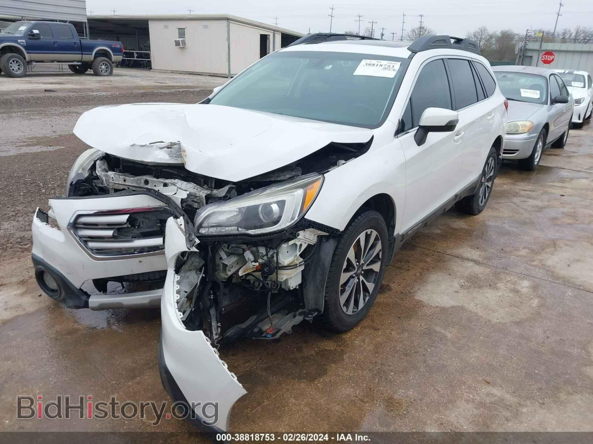 2017 SUBARU OUTBACK - VIN: 4S4BSENC2H3366681 - Фото 2