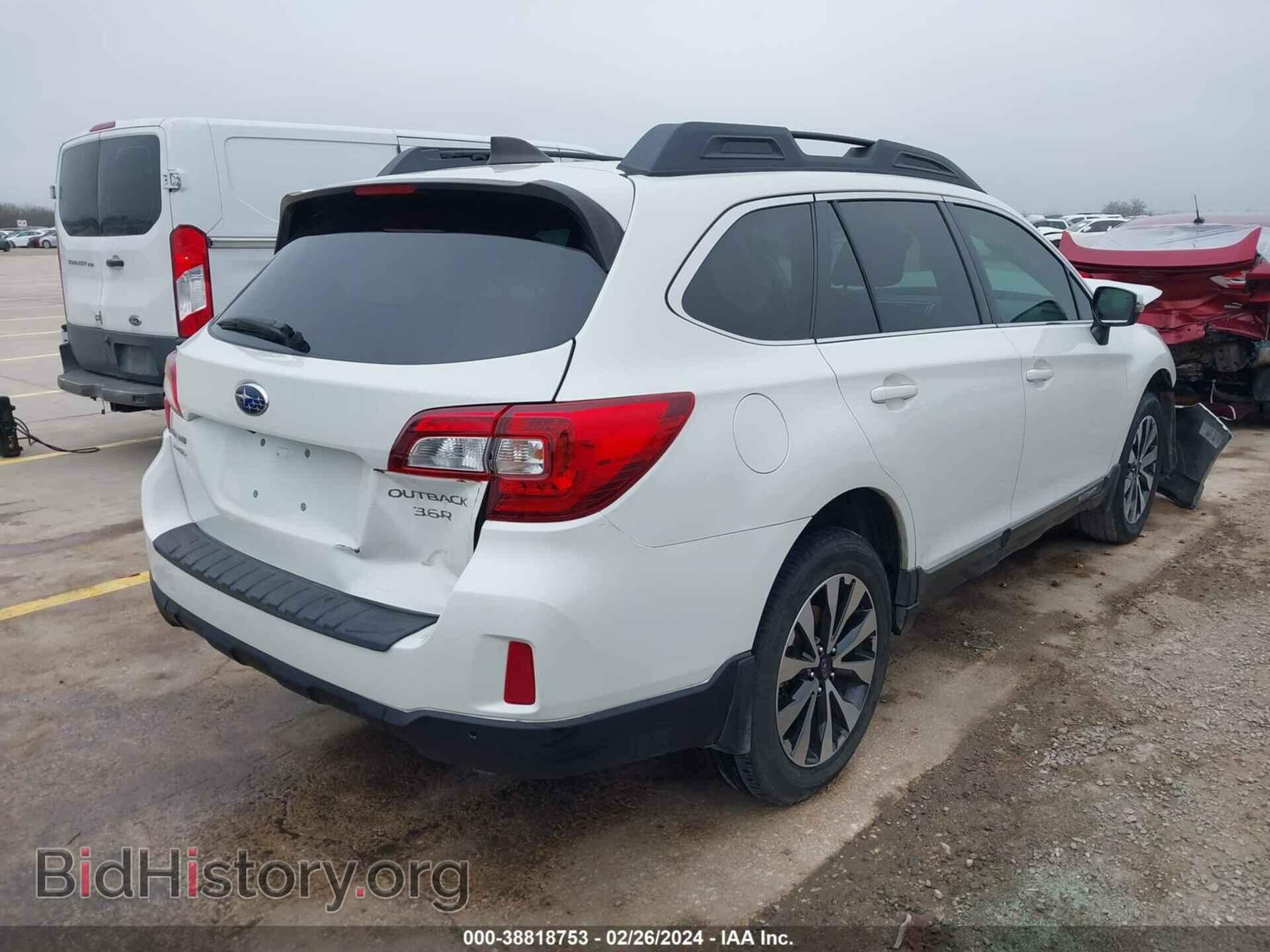 2017 SUBARU OUTBACK - VIN: 4S4BSENC2H3366681 - Фото 4