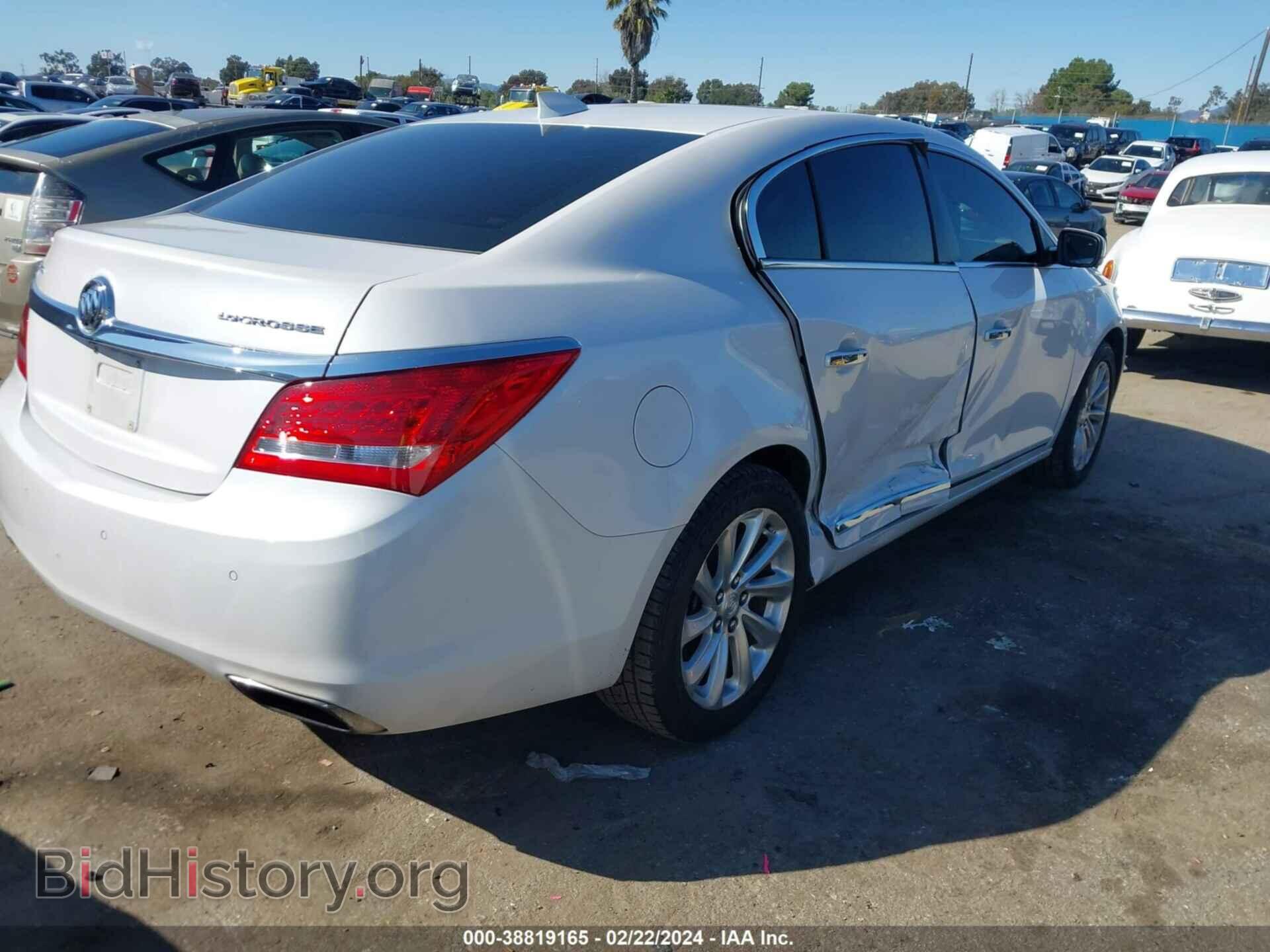 2016 BUICK LACROSSE - VIN: 1G4GB5G35GF165504 - Фото 4