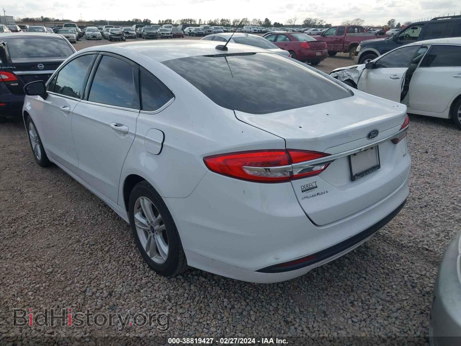 2018 FORD FUSION - VIN: 3FA6P0H73JR197969 - Фото 3