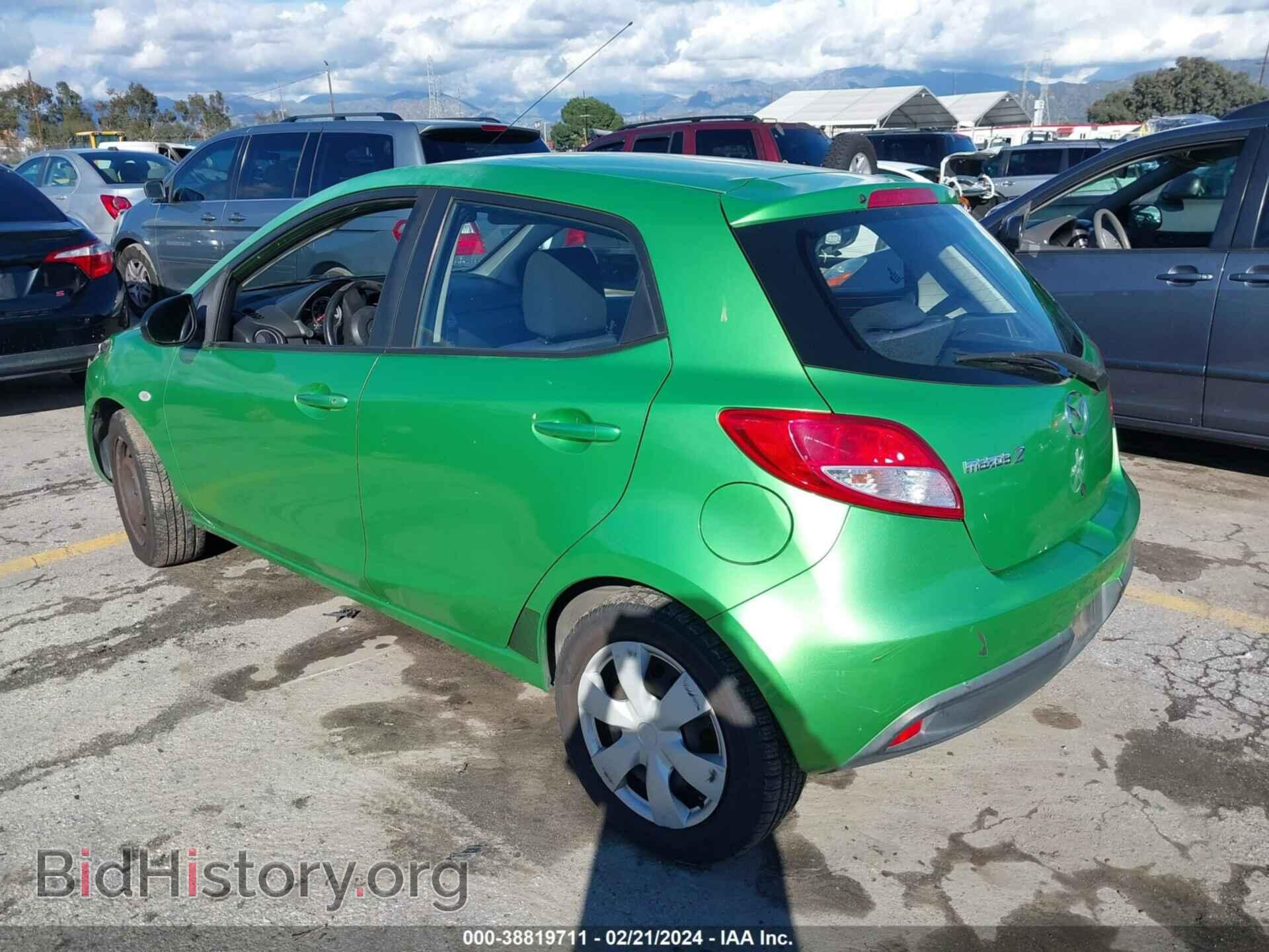 2011 MAZDA MAZDA2 - VIN: JM1DE1HYXB0123052 - Фото 3