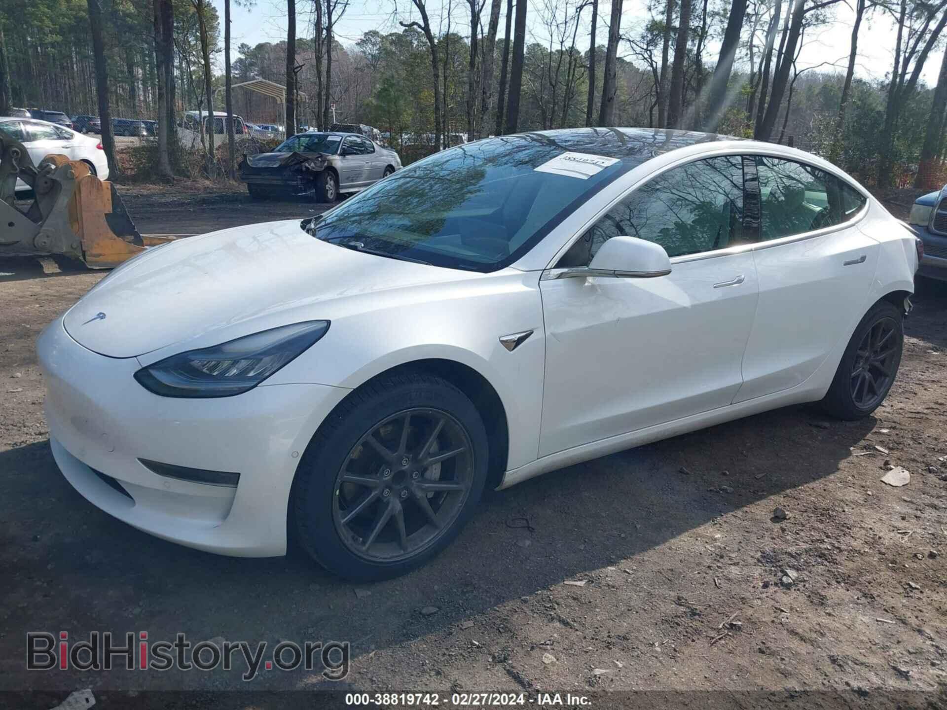 2019 TESLA MODEL 3 - VIN: 5YJ3E1EA9KF509093 - Фото 2