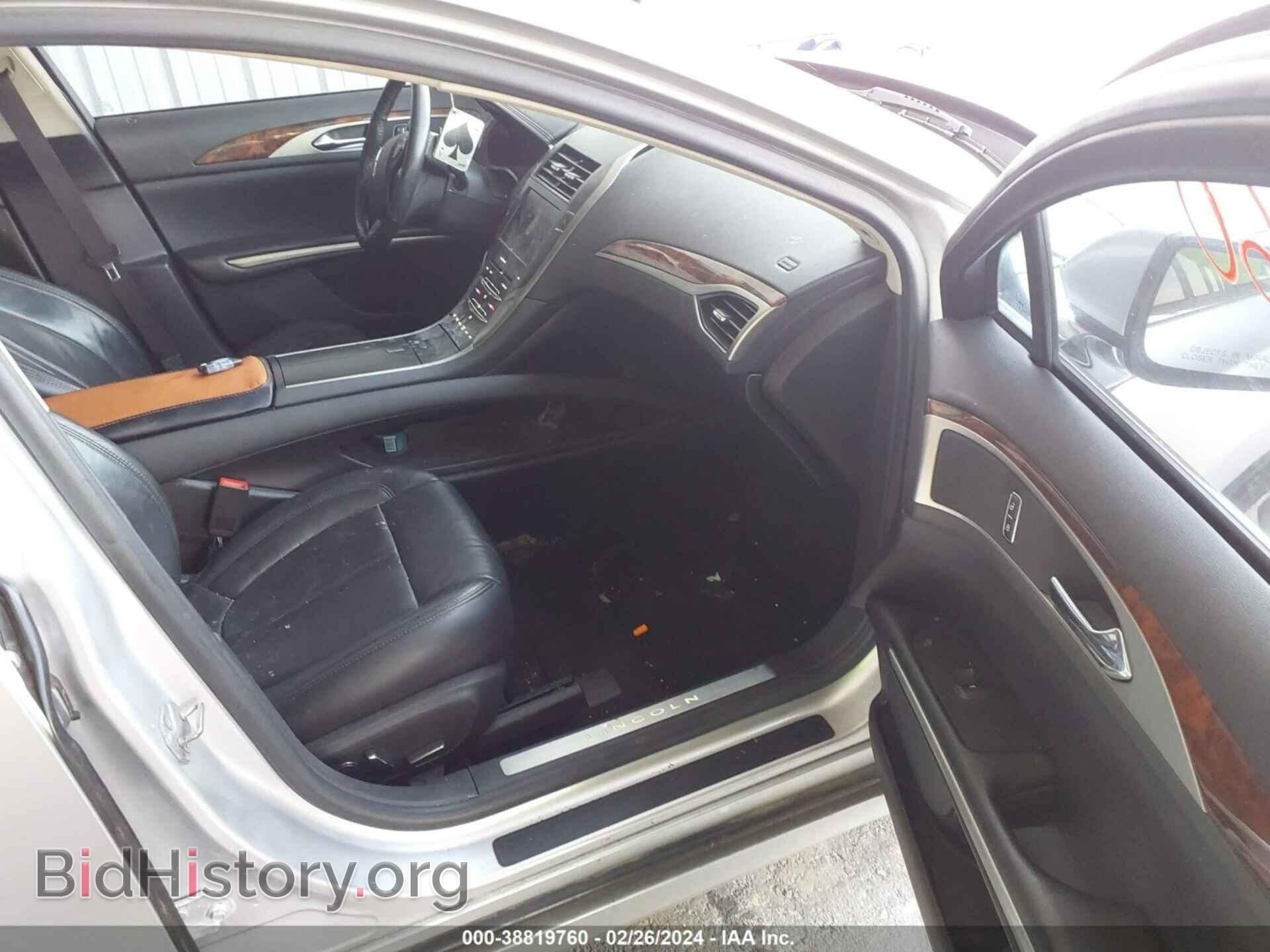 2013 LINCOLN MKZ - VIN: 3LN6L2G96DR828783 - Фото 5
