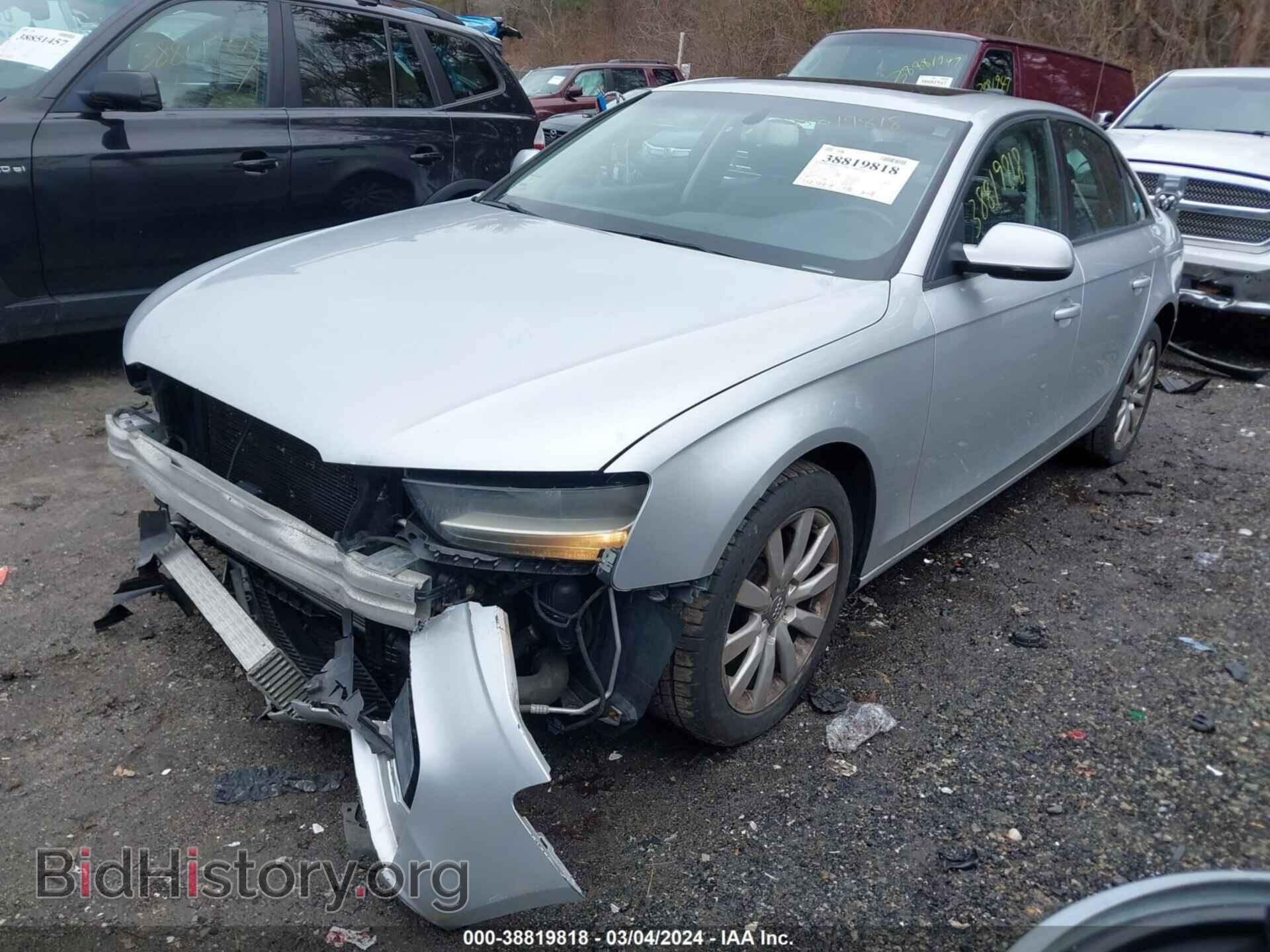 2013 AUDI A4 - VIN: WAUDFAFL5DN031287 - Фото 2
