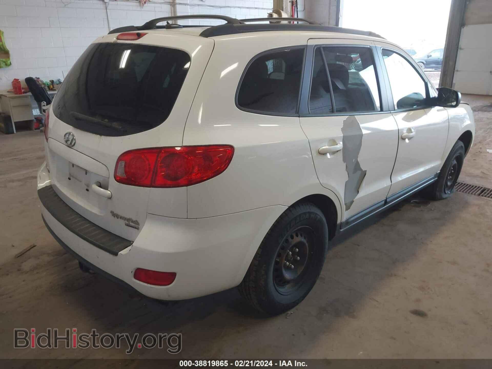 2009 HYUNDAI SANTA FE - VIN: 5NMSG73D89H248067 - Фото 4