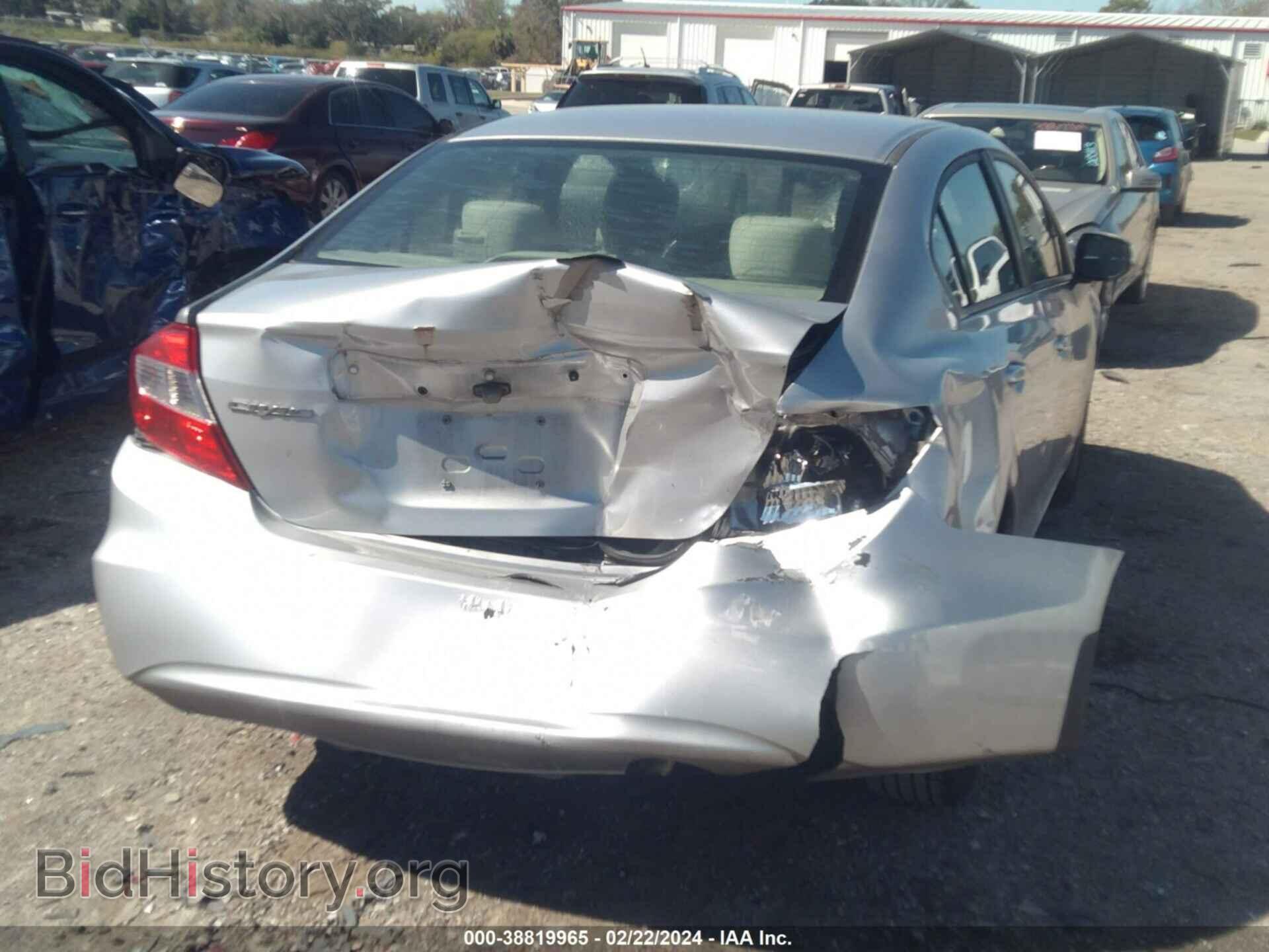 2012 HONDA CIVIC - VIN: 19XFB2F87CE090742 - Фото 6