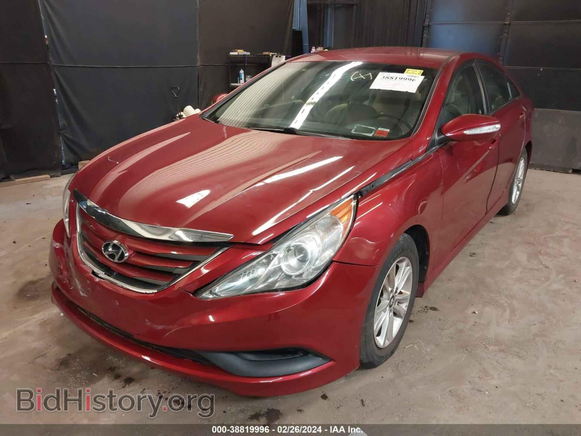 2014 HYUNDAI SONATA - VIN: 5NPEB4AC3EH896966 - Фото 2
