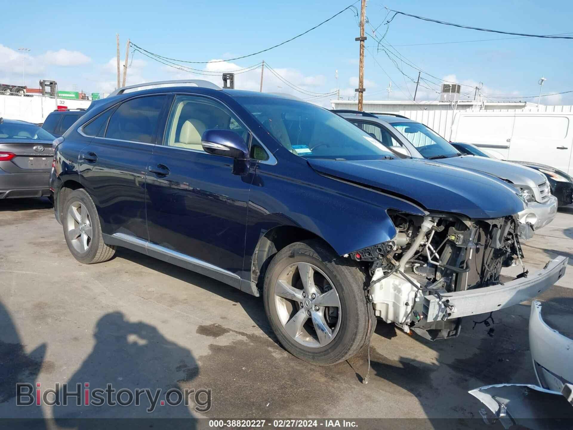 Фотография 2T2ZK1BA8FC178052 - LEXUS RX 350 2015
