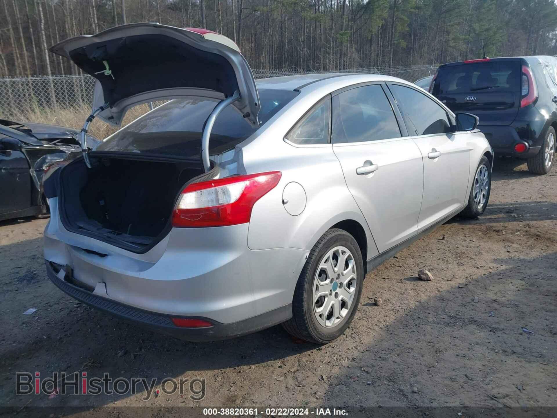 2012 FORD FOCUS - VIN: 1FAHP3H20CL423854 - Фото 4